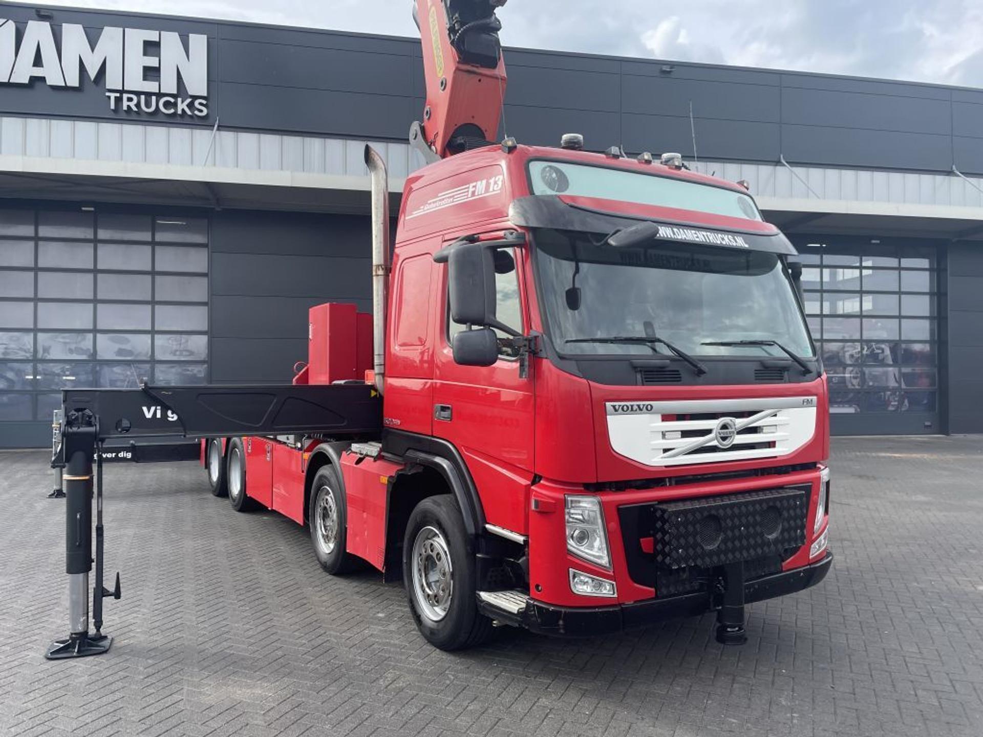 Foto 11 van Volvo FM 500 EEV 8x4 Palfinger PK 92002-SH G + JIB PJ 125 E