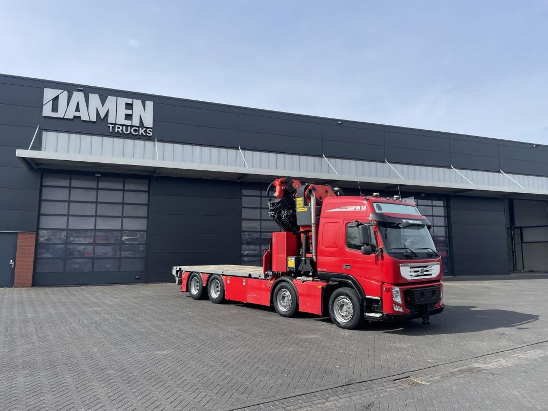 Foto 12 van Volvo FM 500 EEV 8x4 Palfinger PK 92002-SH G + JIB PJ 125 E