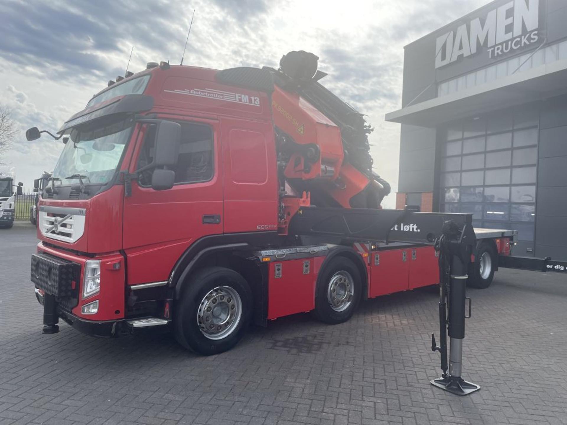 Foto 21 van Volvo FM 500 EEV 8x4 Palfinger PK 92002-SH G + JIB PJ 125 E