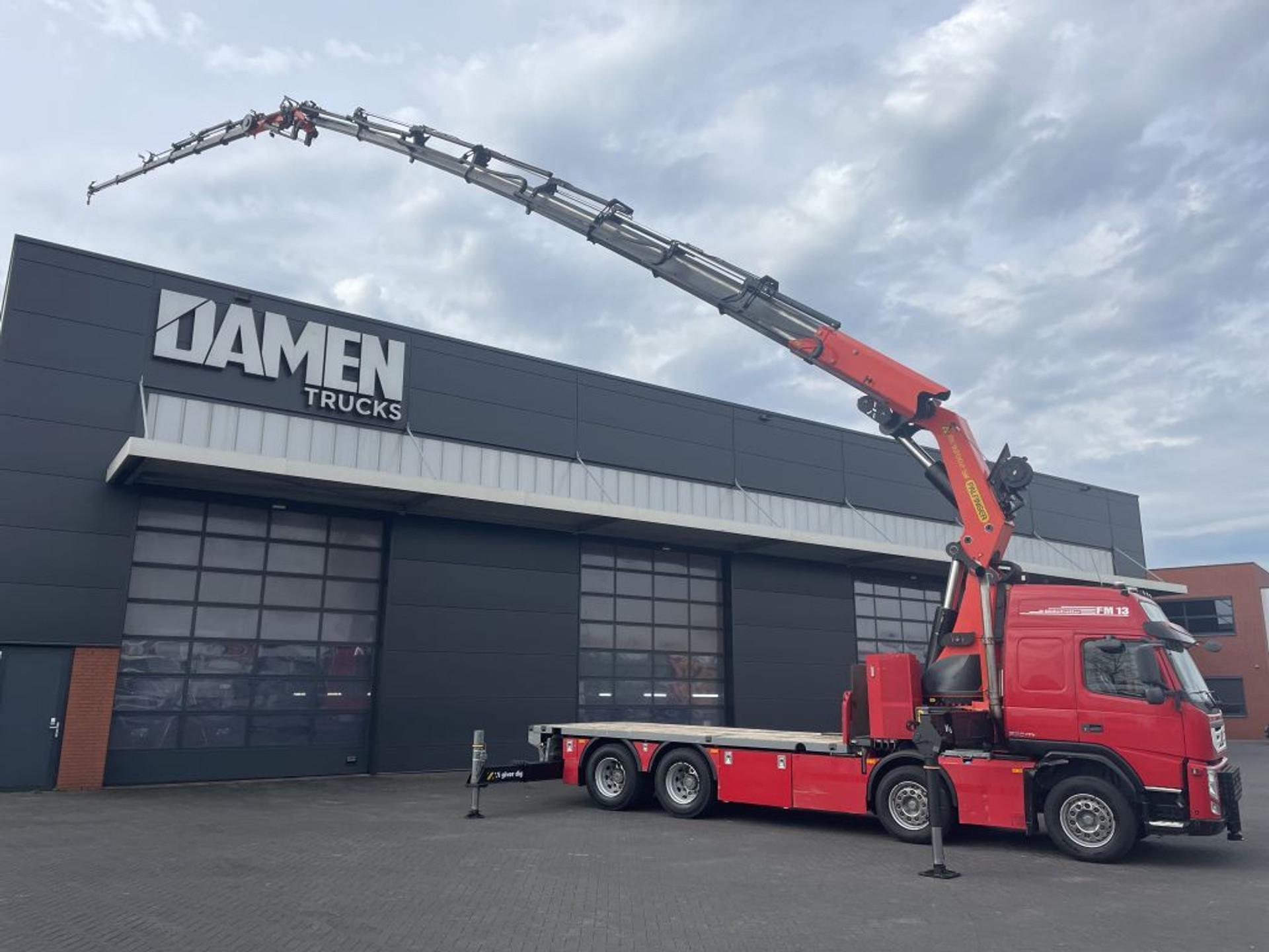 Foto 24 van Volvo FM 500 EEV 8x4 Palfinger PK 92002-SH G + JIB PJ 125 E