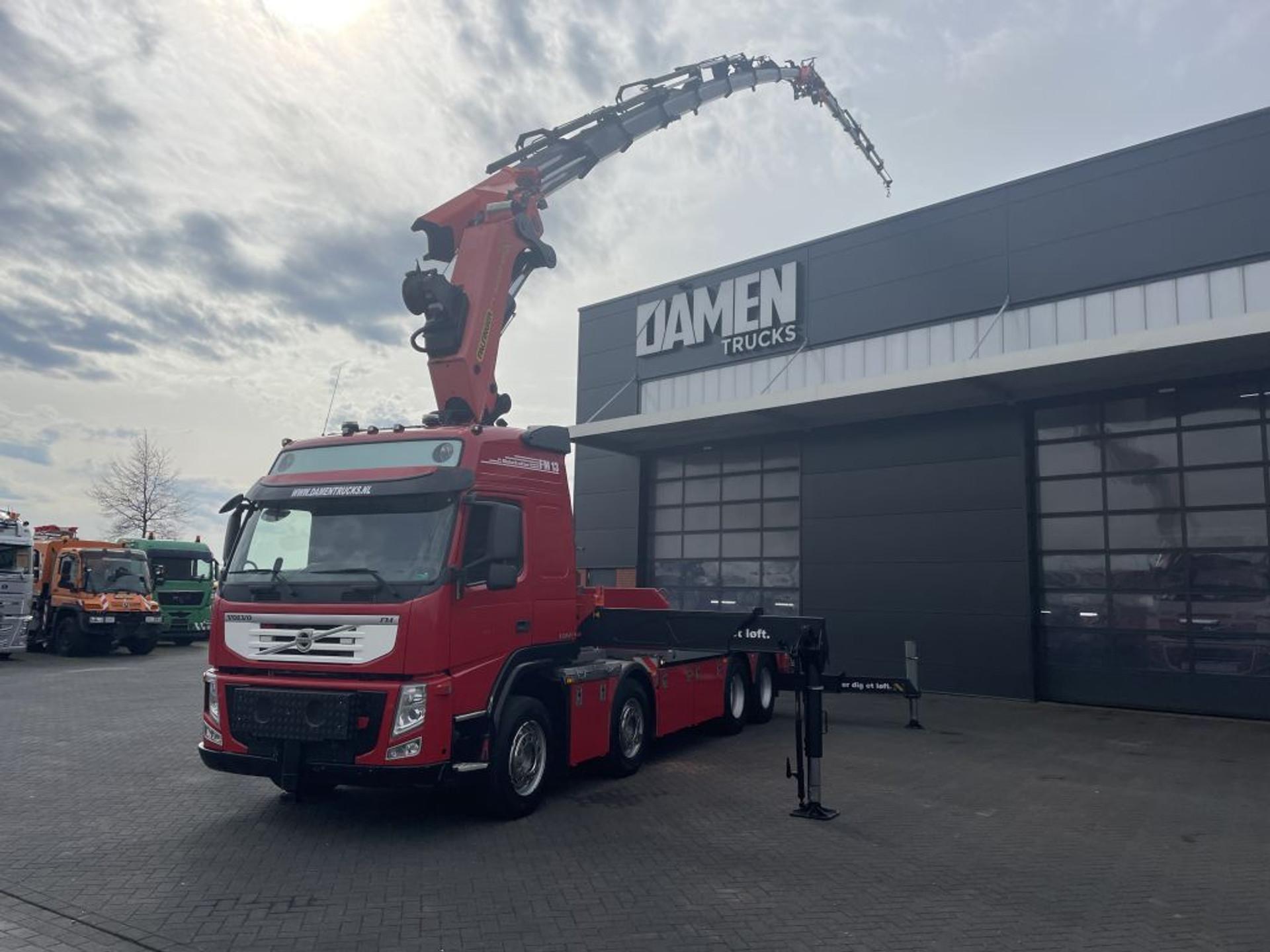 Foto 3 van Volvo FM 500 EEV 8x4 Palfinger PK 92002-SH G + JIB PJ 125 E