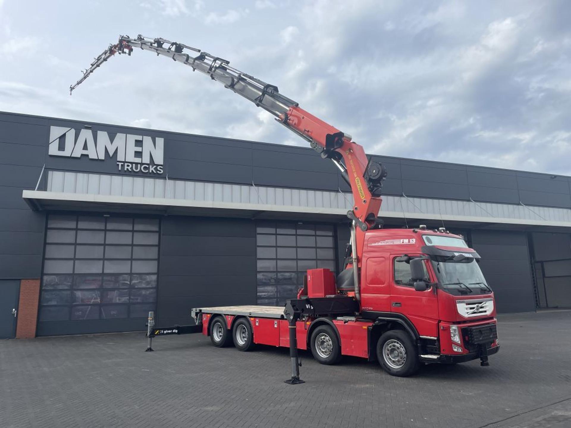 Foto 7 van Volvo FM 500 EEV 8x4 Palfinger PK 92002-SH G + JIB PJ 125 E
