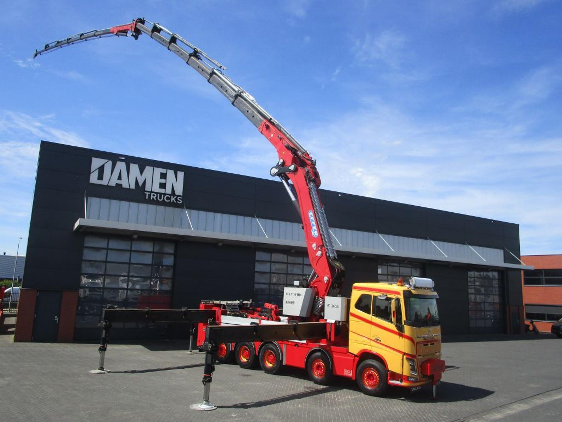 Foto 25 van Volvo FH 16.750 10x4 EFFER 2655 + JIB 6S + MINI JIB 3S