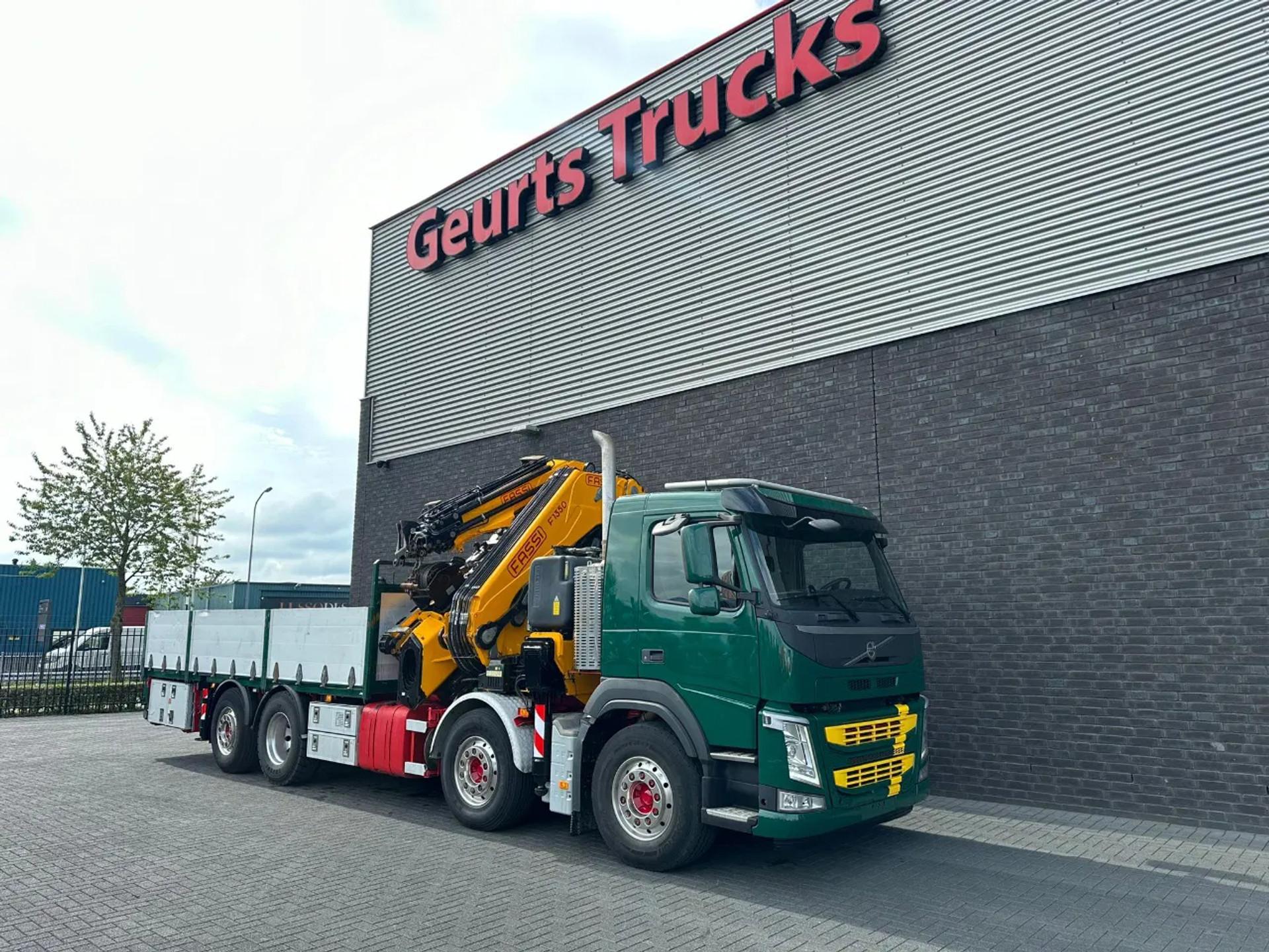 Foto 10 van Volvo FM 500 8X2 + FASSI F1350RA.2.28 XHE-DYNAMIC + JIB L616 KRAAN/KRAN/CRANE/GRUA