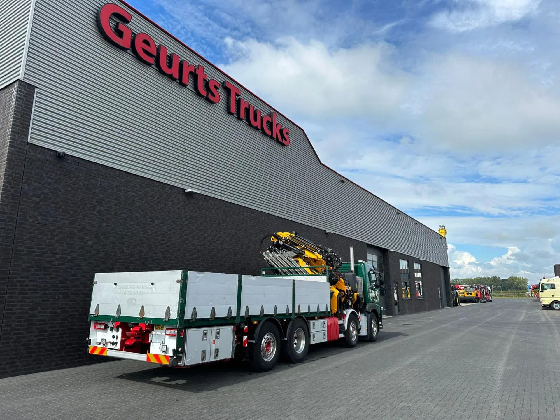 Foto 11 van Volvo FM 500 8X2 + FASSI F1350RA.2.28 XHE-DYNAMIC + JIB L616 KRAAN/KRAN/CRANE/GRUA