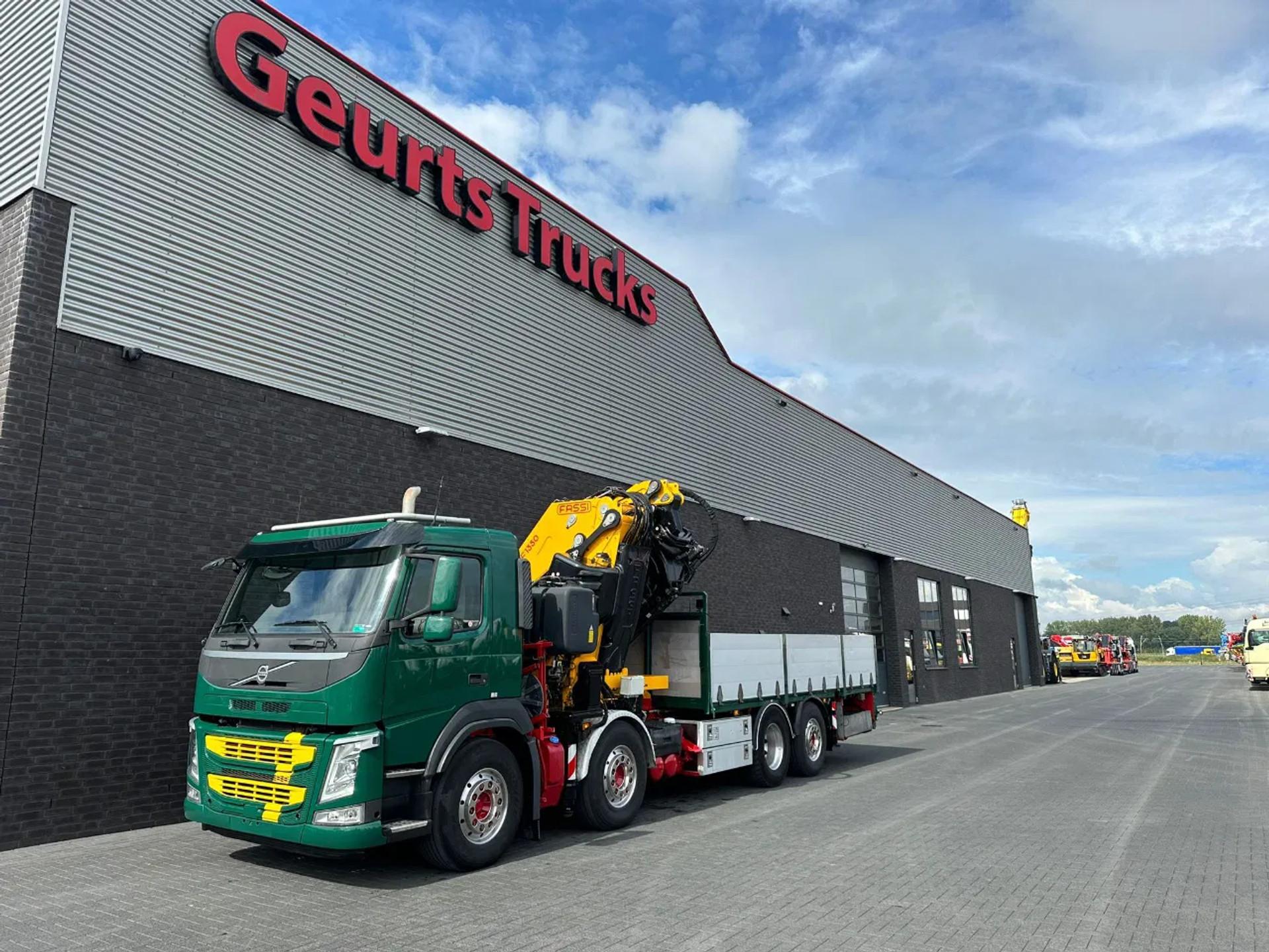 Foto 12 van Volvo FM 500 8X2 + FASSI F1350RA.2.28 XHE-DYNAMIC + JIB L616 KRAAN/KRAN/CRANE/GRUA