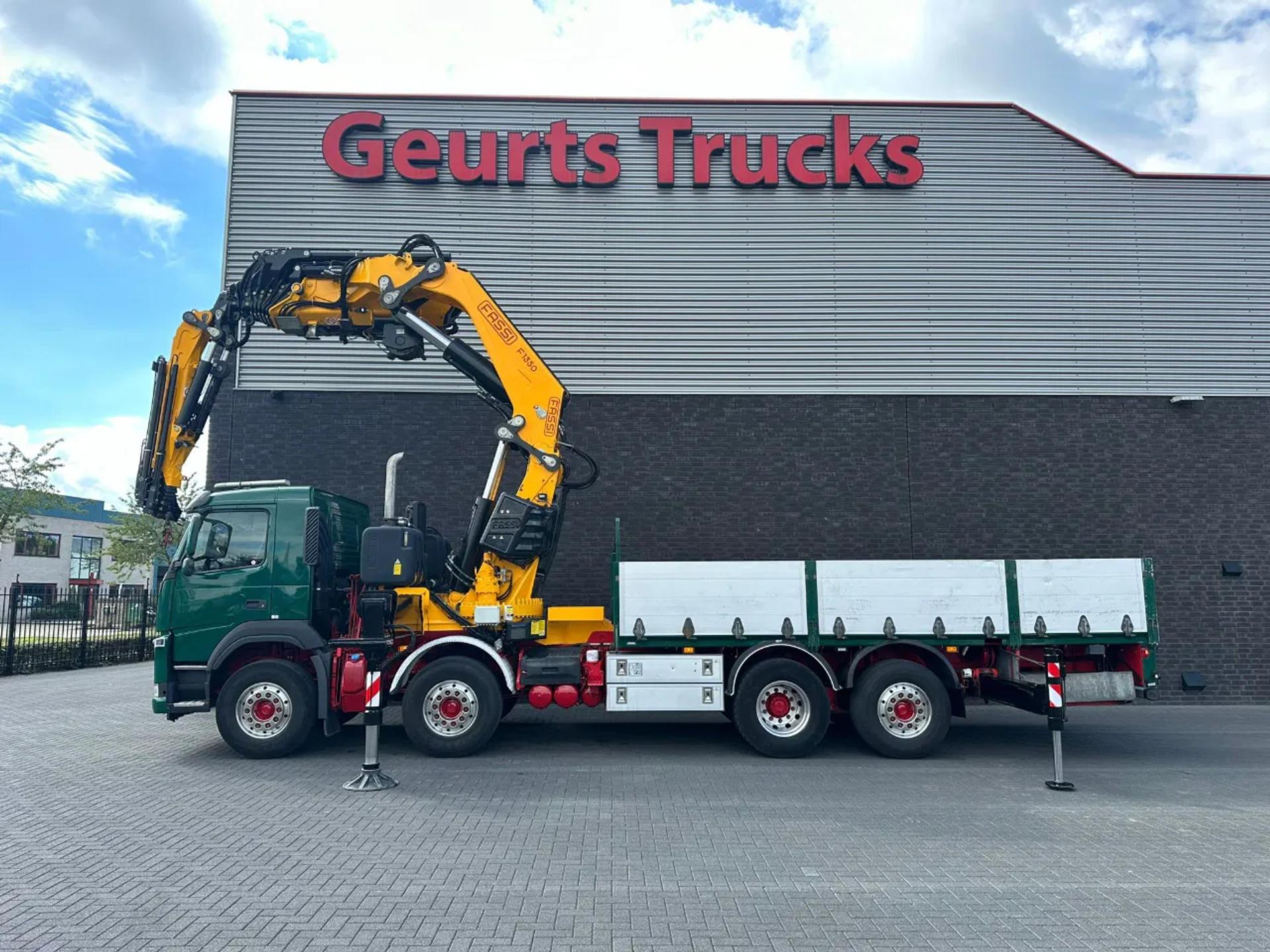 Foto 7 van Volvo FM 500 8X2 + FASSI F1350RA.2.28 XHE-DYNAMIC + JIB L616 KRAAN/KRAN/CRANE/GRUA