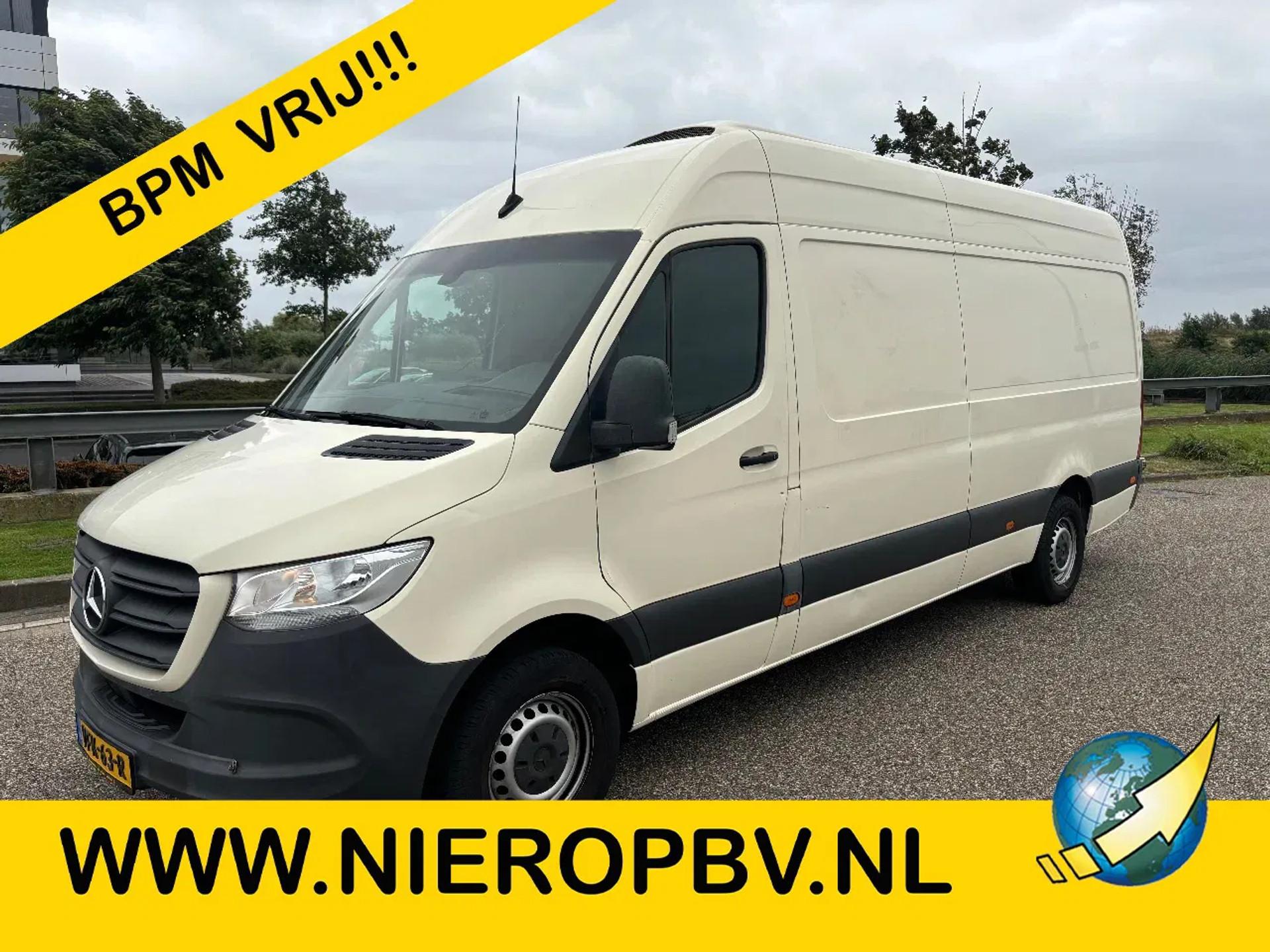 Foto 1 van Mercedes-Benz 316CDI L3H2 Koelwagen 2X Carrier Koel Unit Met Stekker + Laadklep Automaat Airco Cruisecontrol EURO 6