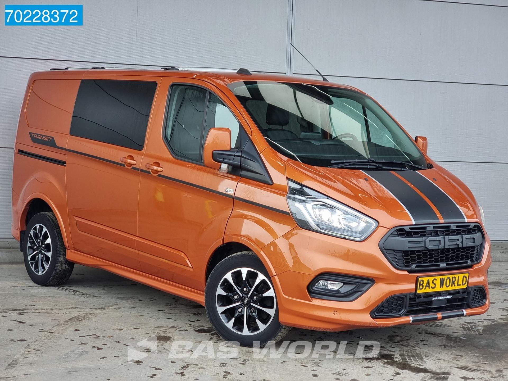 Foto 5 van Ford Transit Custom 185pk Automaat Sport L1H1 Dubbel Cabine ACC Navi Camera Trekhaak Euro6 3m3 Airco Dubbel cabine Trekhaak
