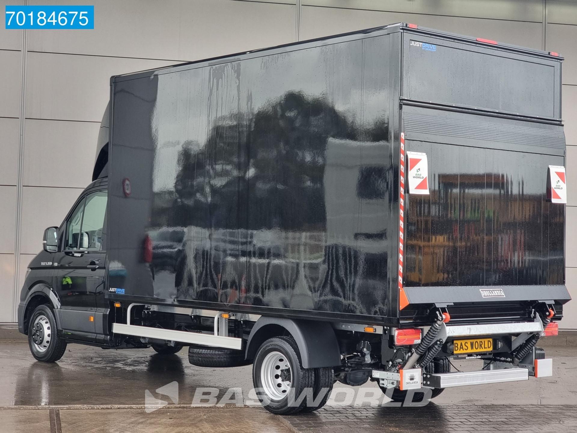 Foto 3 van MAN TGE 5.160 Automaat Dubbellucht Bakwagen Laadklep Lat om Lat ACC CarPlay Airco Meubelbak Koffer 21m3 Airco
