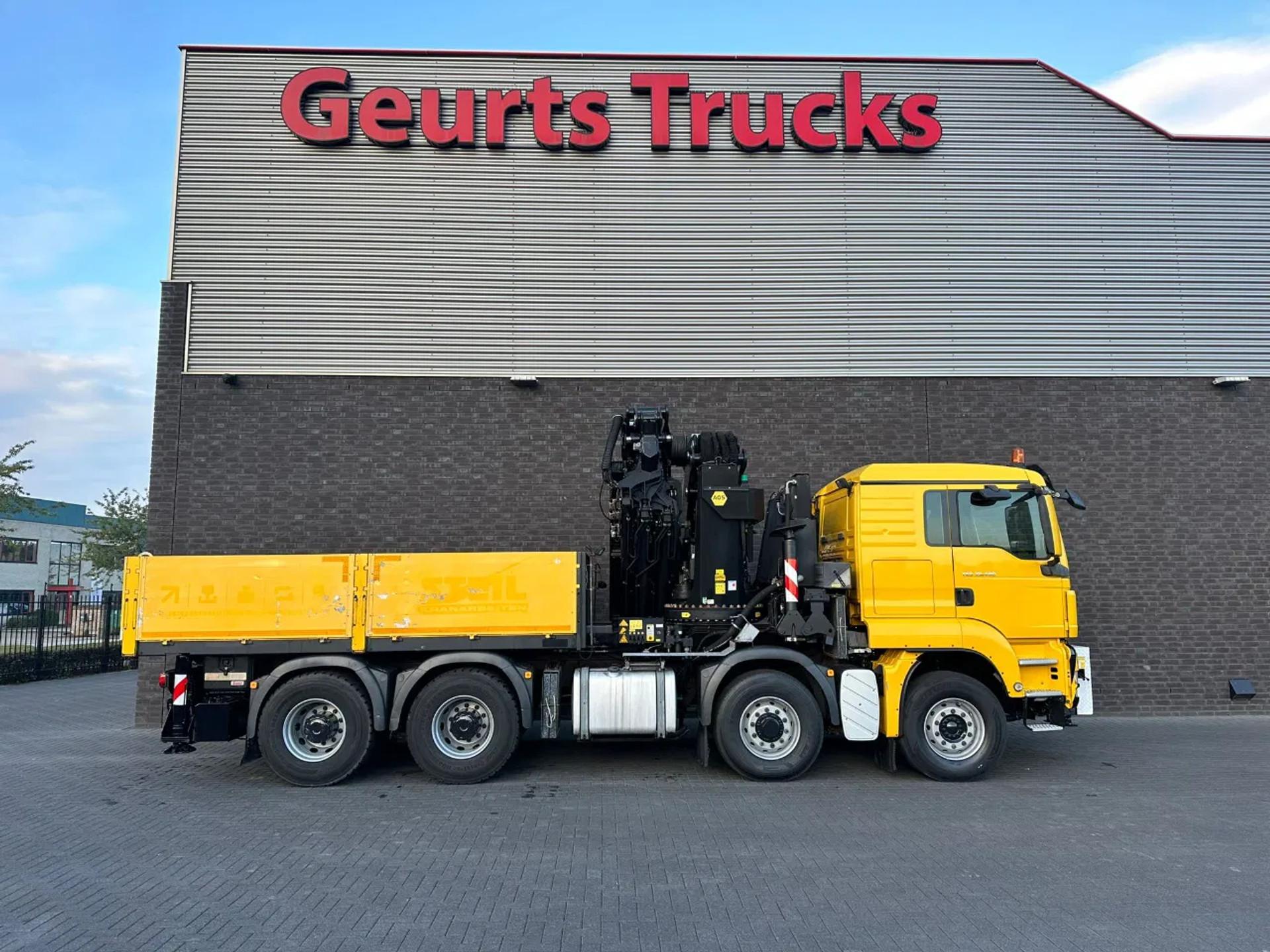 Foto 13 van MAN TGS 35.480 8X6H + PALFINGER PK 85002 F + JIB PJ170E KRAAN/KRAN/CRANE/GRUA