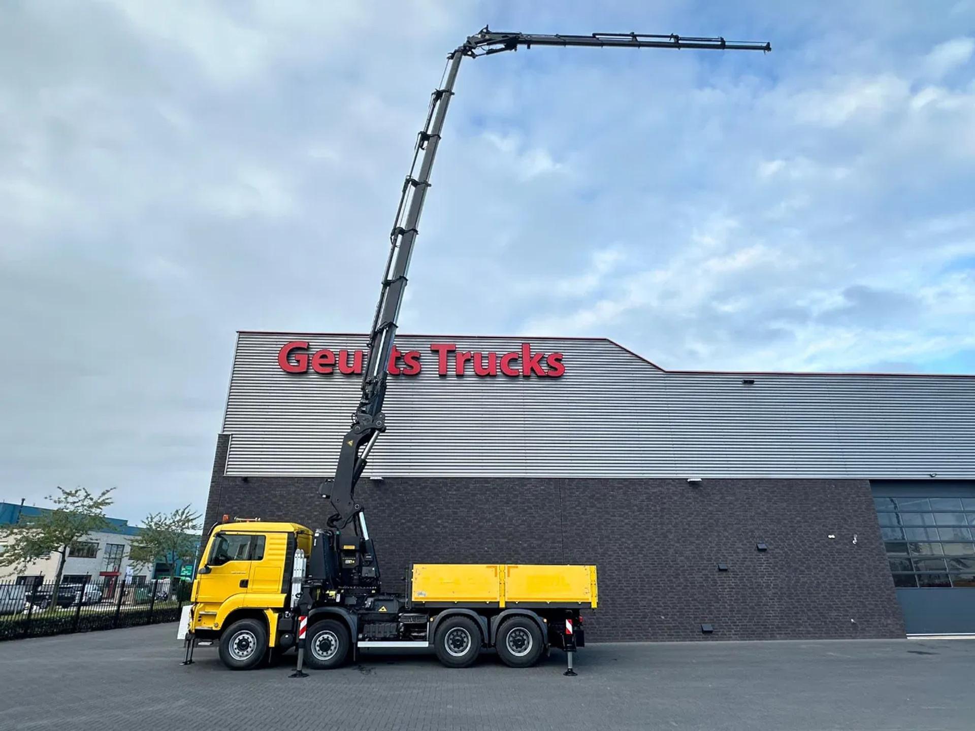 Foto 4 van MAN TGS 35.480 8X6H + PALFINGER PK 85002 F + JIB PJ170E KRAAN/KRAN/CRANE/GRUA
