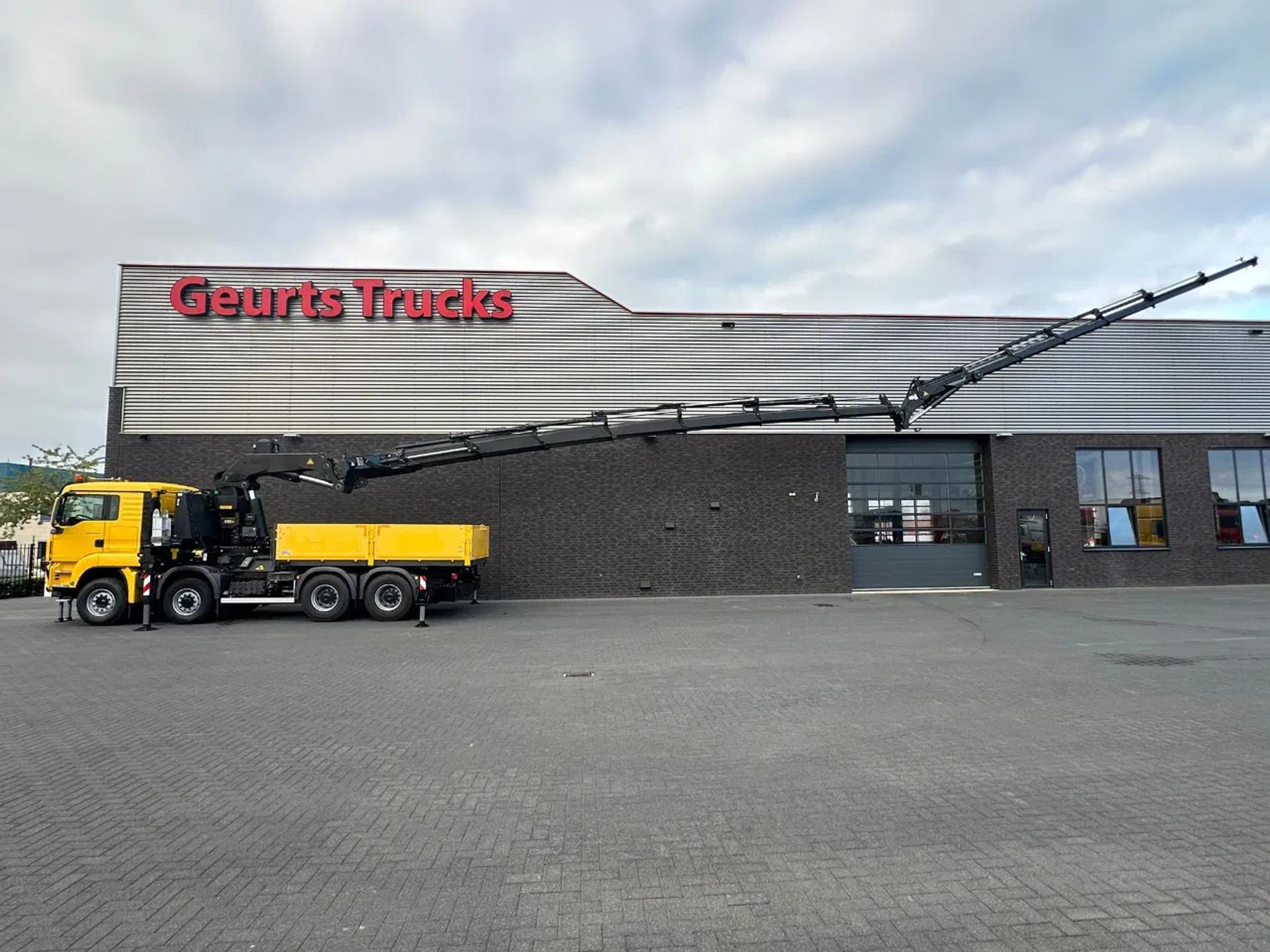 Foto 5 van MAN TGS 35.480 8X6H + PALFINGER PK 85002 F + JIB PJ170E KRAAN/KRAN/CRANE/GRUA
