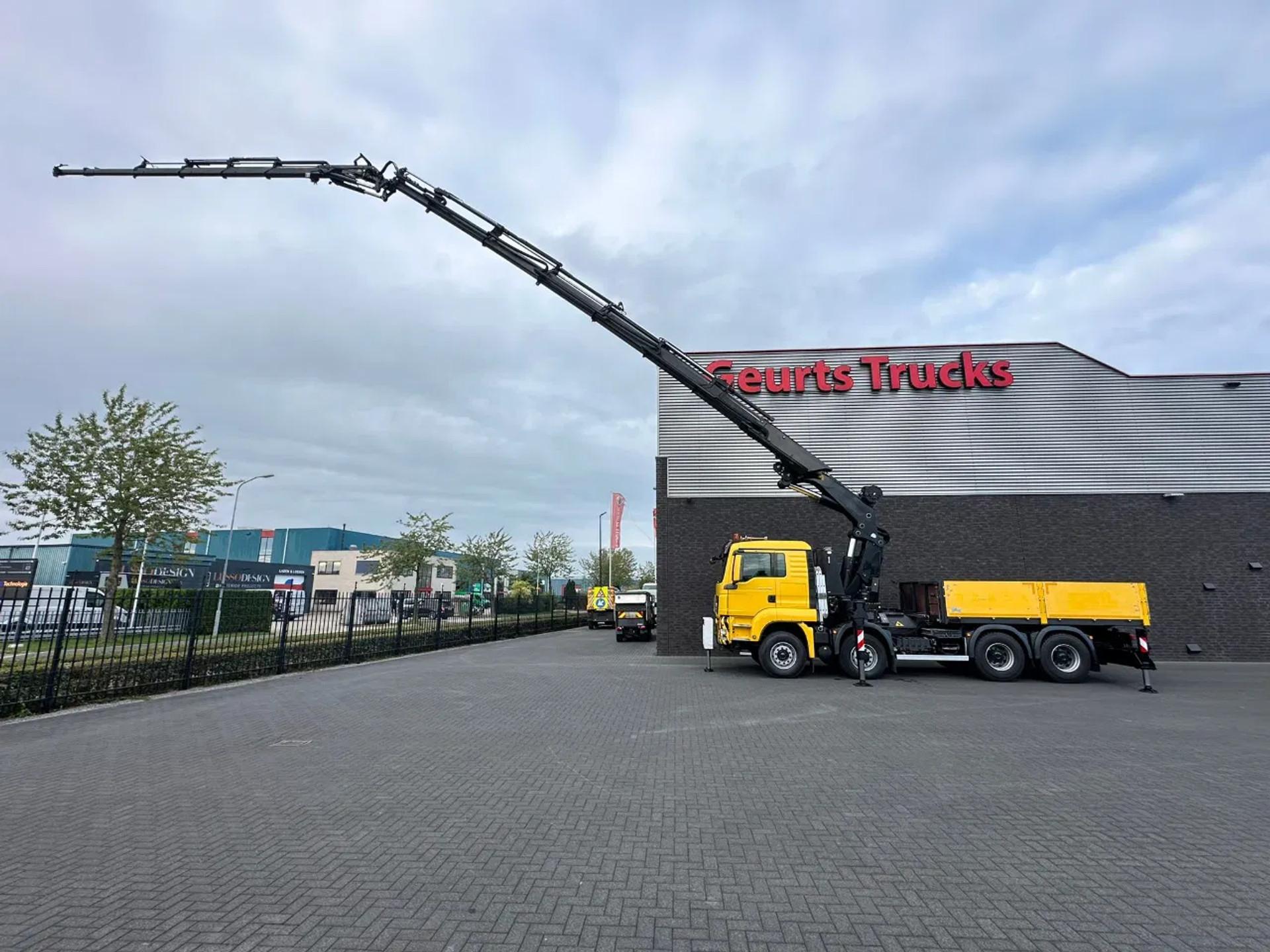 Foto 8 van MAN TGS 35.480 8X6H + PALFINGER PK 85002 F + JIB PJ170E KRAAN/KRAN/CRANE/GRUA