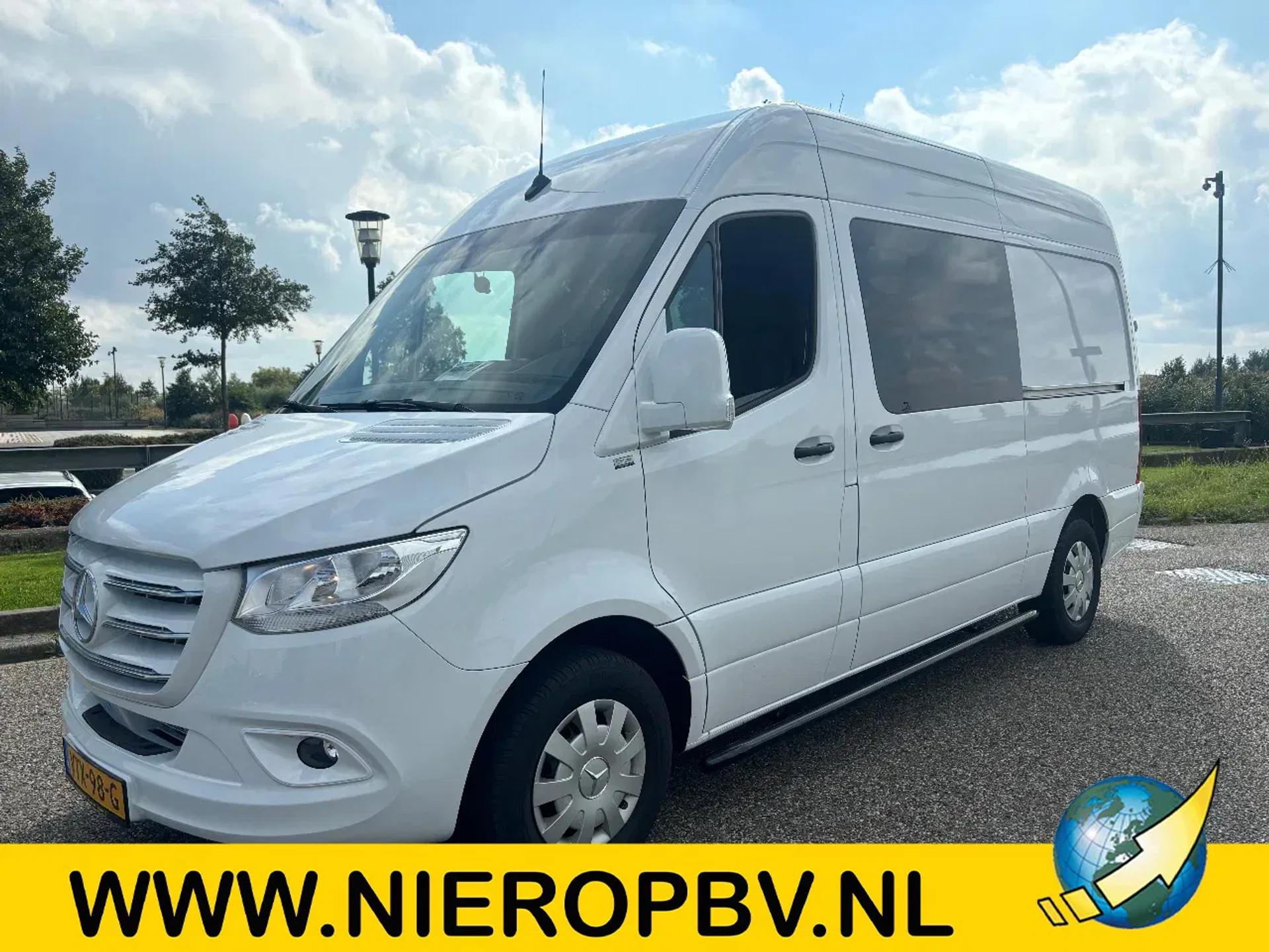 Foto 1 van Mercedes-Benz 317CDI L2H2 Dubbelcabine & Schuifdeur Airco Navi Cruisecontrol