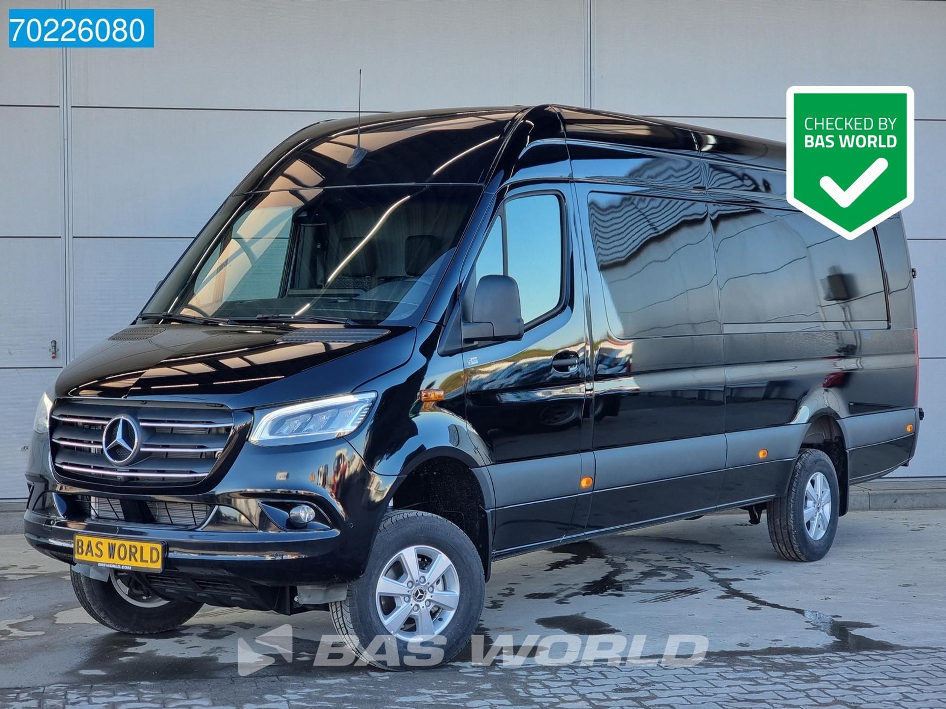 Foto 1 van Mercedes-Benz Sprinter 319 CDI Automaat L4H2 4x4 XXL 10.25''MBUX Navi ACC LED 360Camera Allrad 4WD AWD 16m3 Airco