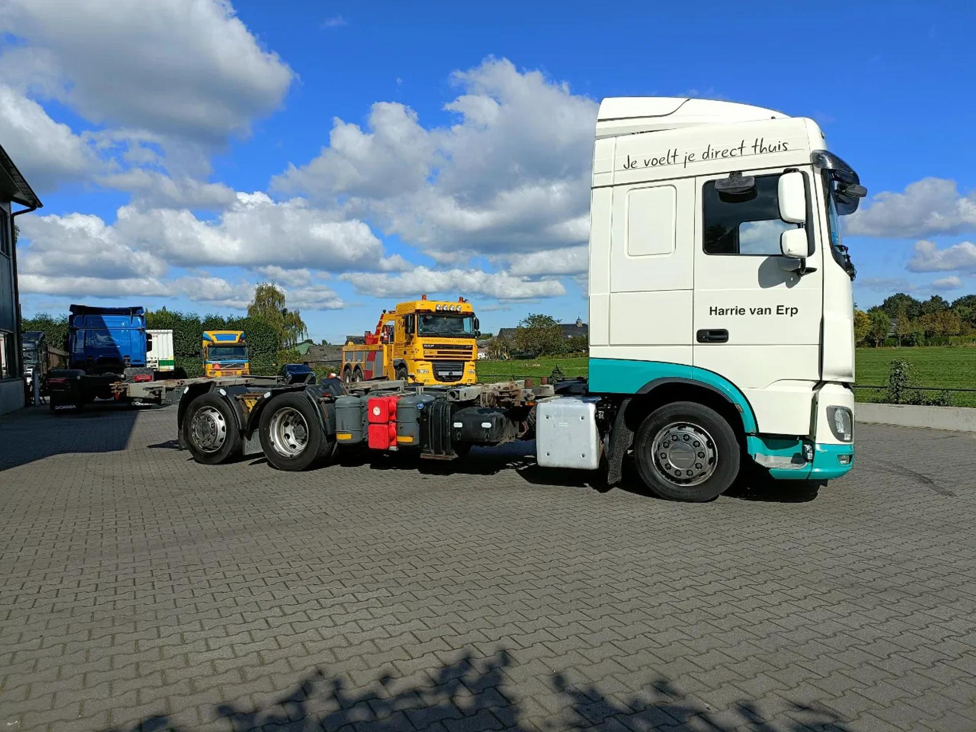Foto 10 van DAF WISSELLAADBAK SYSTEEM - OOK IDEAAL OM OPRIJ AUTO TE MAKEN - 655000KM