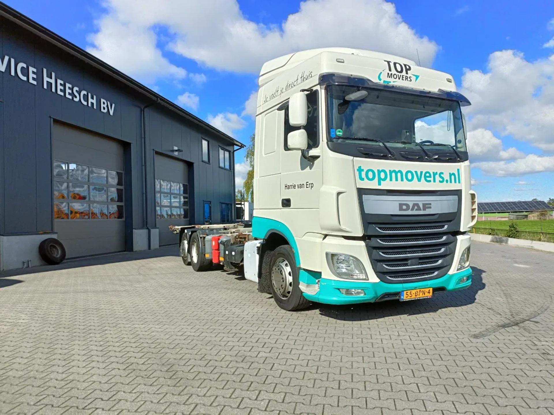 Foto 2 van DAF WISSELLAADBAK SYSTEEM - OOK IDEAAL OM OPRIJ AUTO TE MAKEN - 655000KM