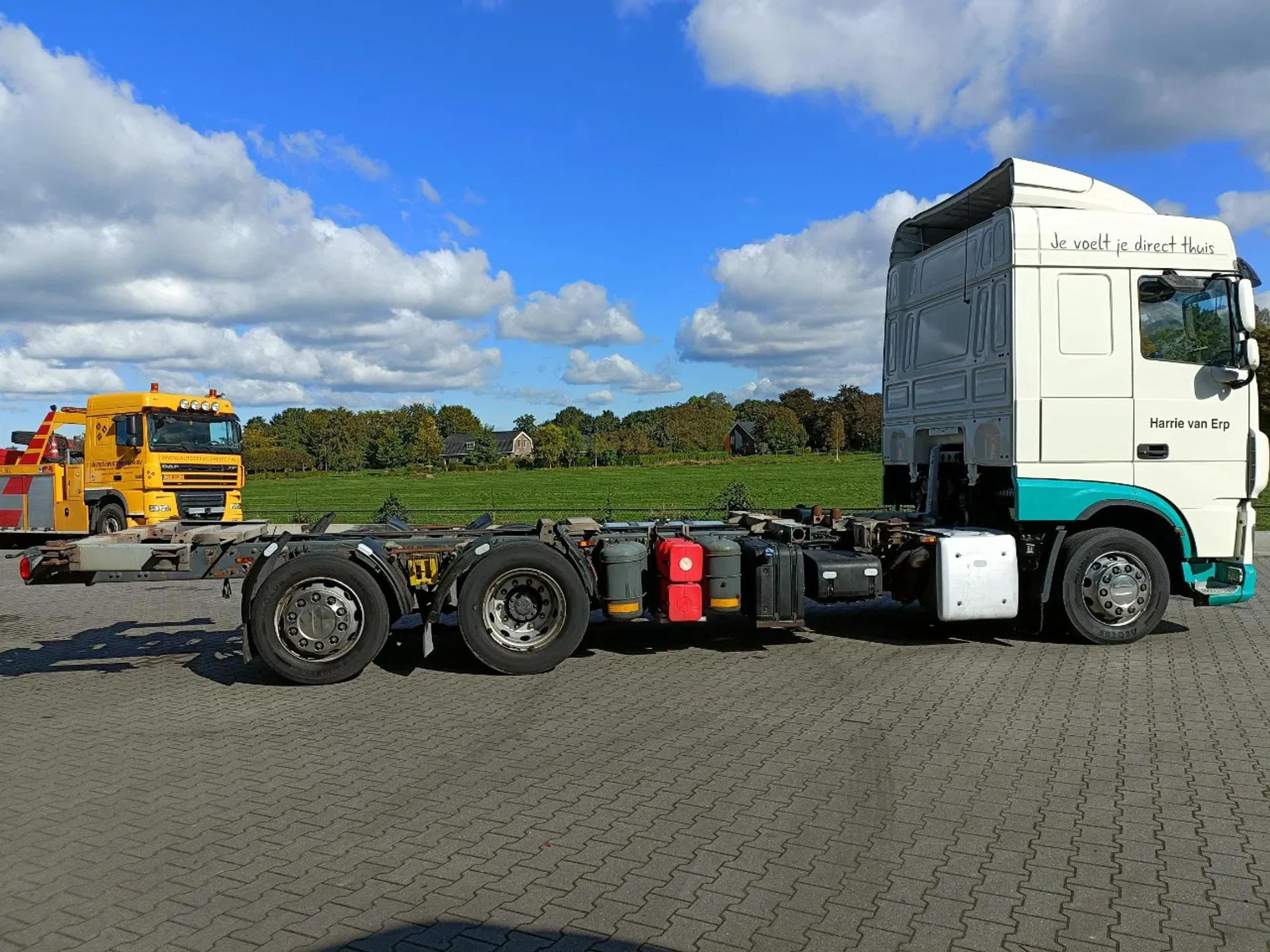 Foto 9 van DAF WISSELLAADBAK SYSTEEM - OOK IDEAAL OM OPRIJ AUTO TE MAKEN - 655000KM