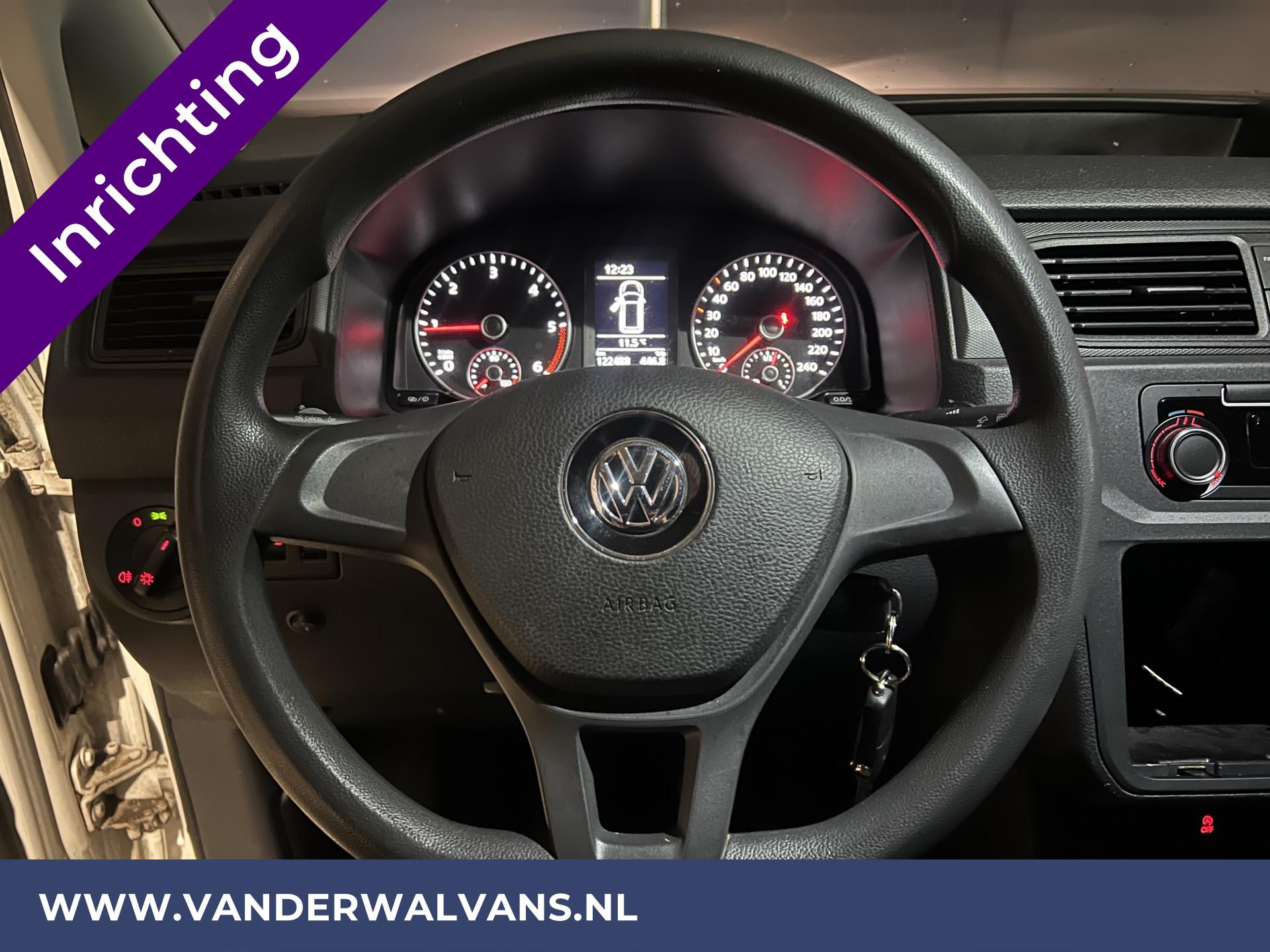 Foto 15 van Volkswagen Caddy 2.0 TDI L1H1 Inrichting Euro6 Airco | Imperiaal | Trekhaak | Cruisecontrol