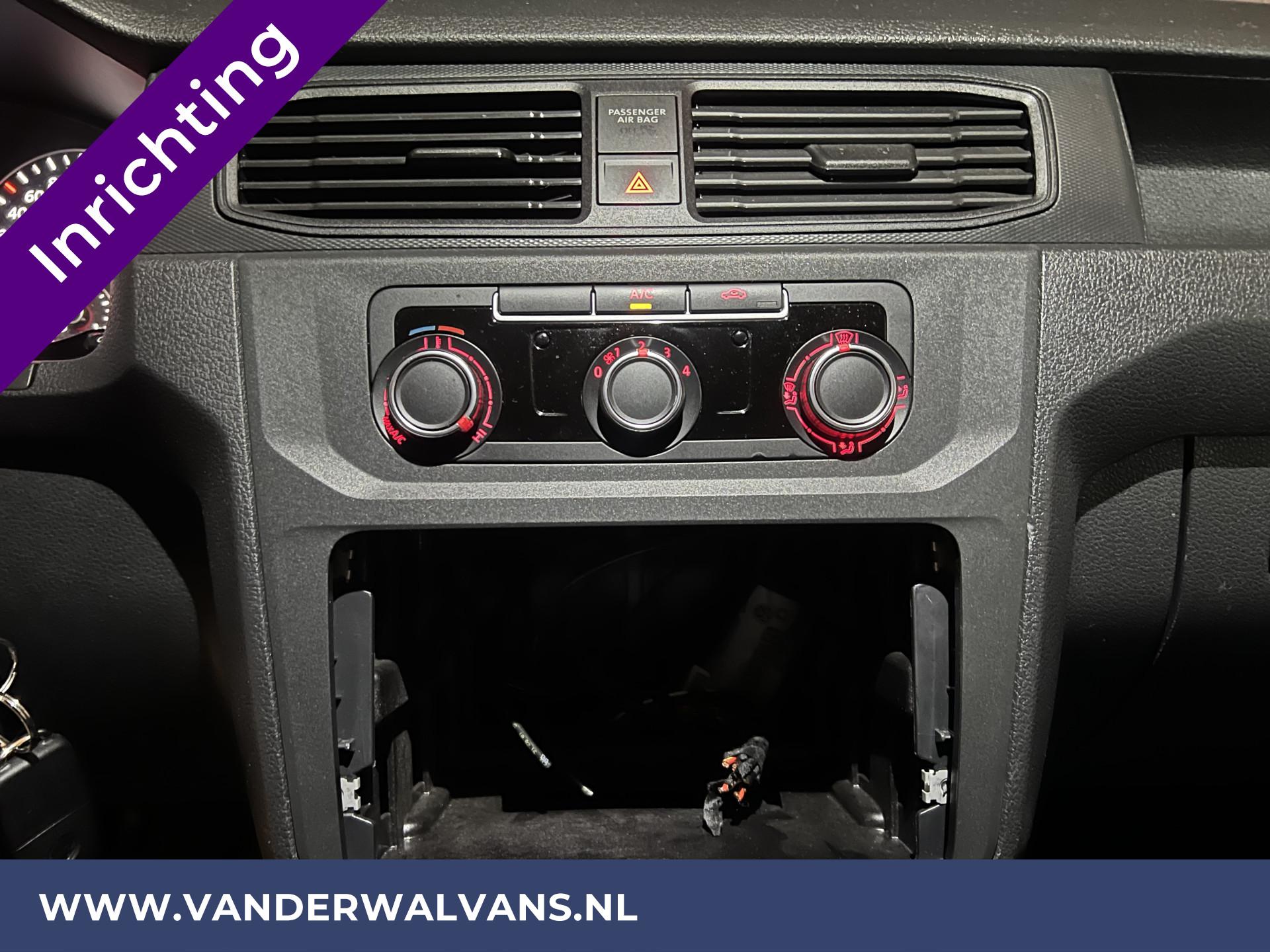 Foto 16 van Volkswagen Caddy 2.0 TDI L1H1 Inrichting Euro6 Airco | Imperiaal | Trekhaak | Cruisecontrol