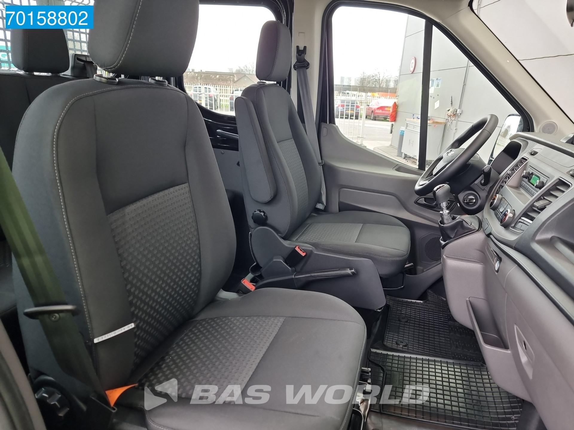 Foto 11 van Ford Transit 170pk Open laadbak Dubbellucht Dubbel Cabine 3500kg trekhaak Airco Cruise Pritsche Airco Dubbel cabine Trekhaak Cruise control