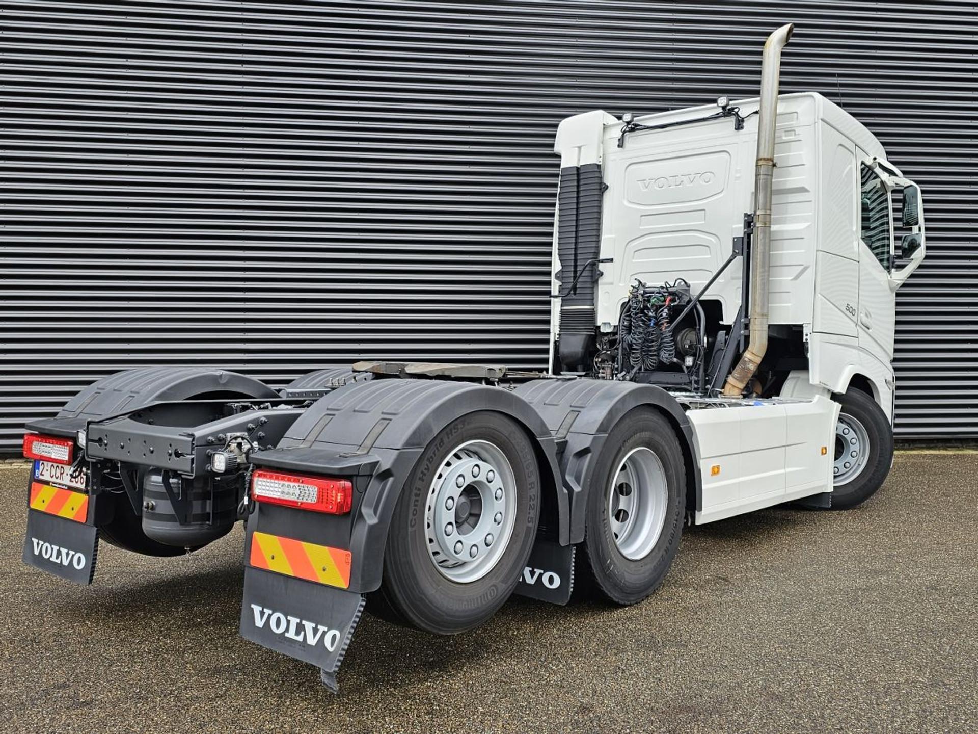 Foto 3 van Volvo FH 500 6x2 / BOOGIE / FULL AIR / PTO / BELGIAN TRUCK