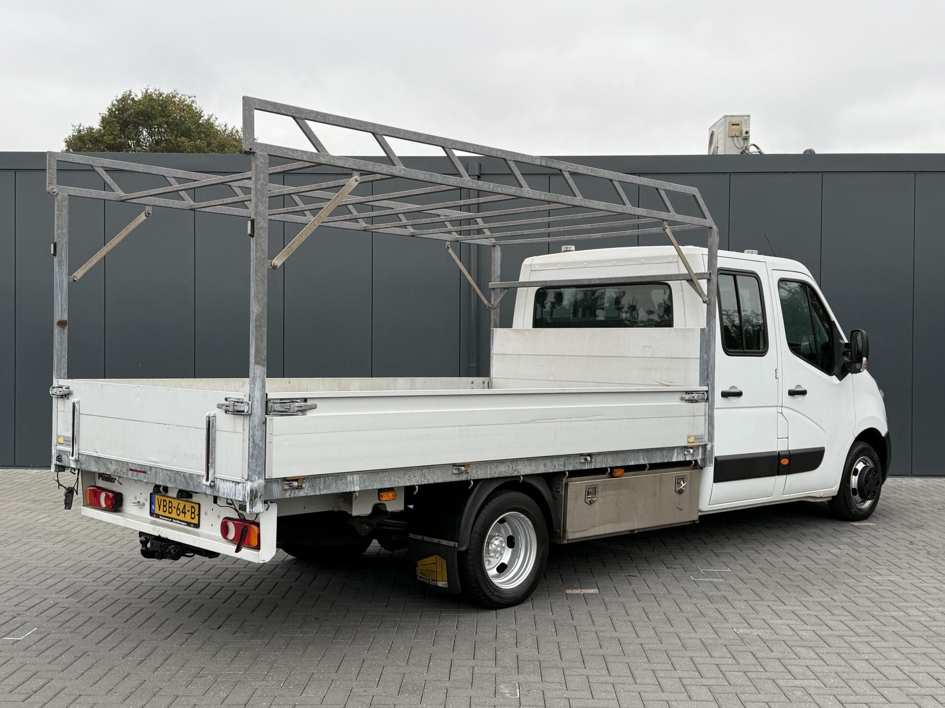Foto 2 van Renault 2.3 DCI 131 PK L3 MAXI / PICK UP / UNIEK 22.842 KM !! / DUBBELE CABINE / EXTRA LANG / DUBBEL LUCHT / IMPERIAAL / TREKHAAK