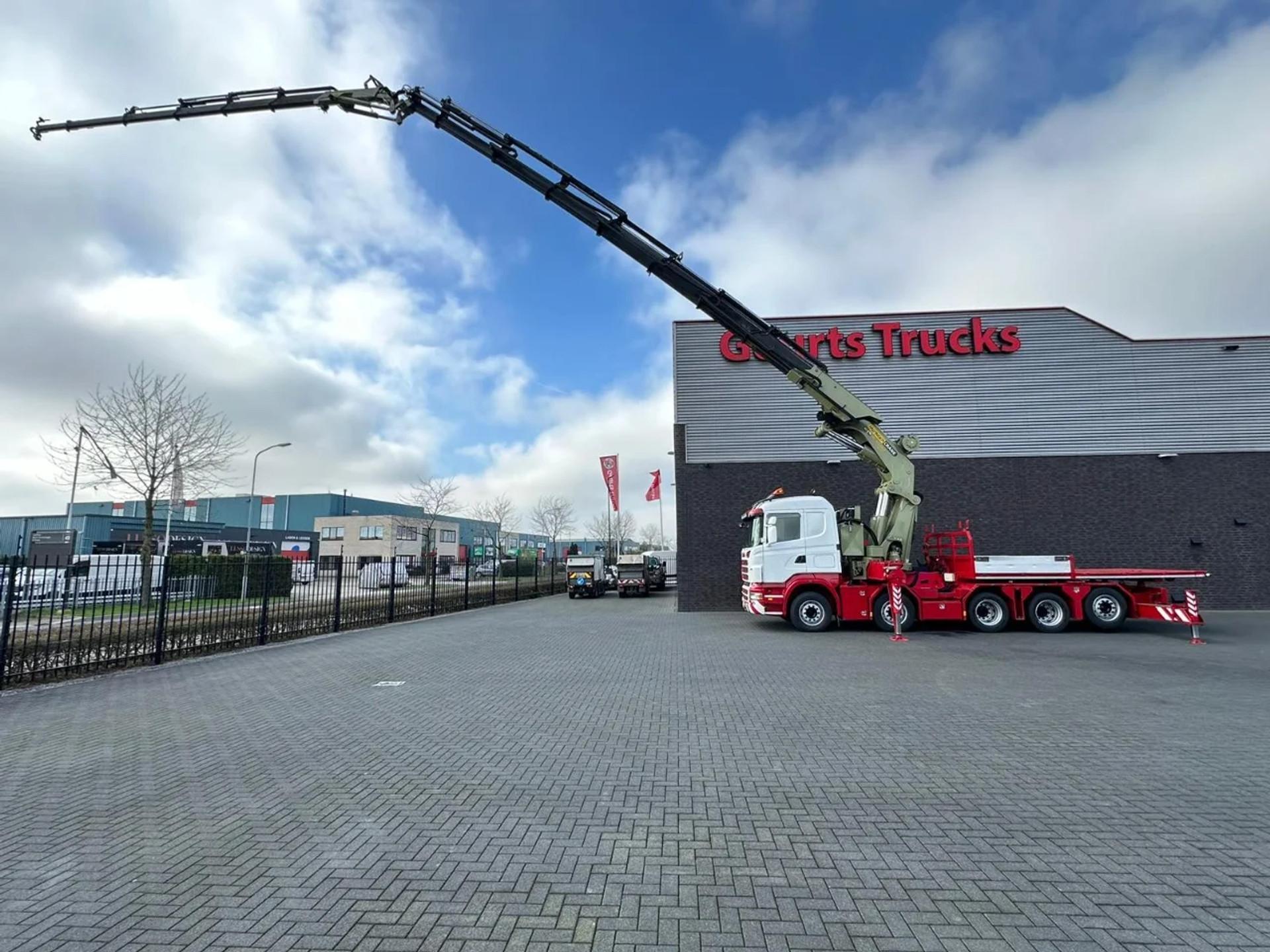 Foto 5 van Scania R480 10X4 TREKKER-BAKWAGEN COMBI + PALFINGER PK 150002 G + JIB PJ170 E KRAAN/KRAN/CRANE/GRUA