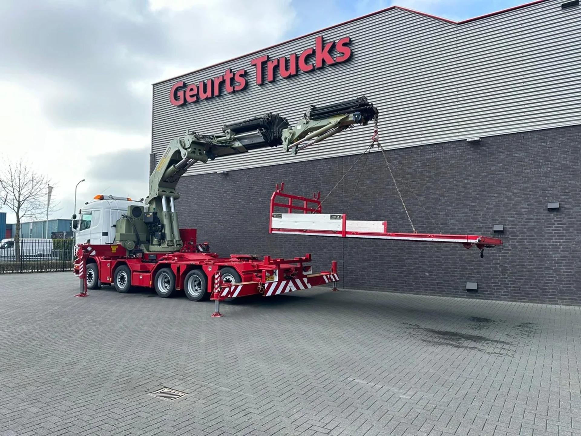 Foto 9 van Scania R480 10X4 TREKKER-BAKWAGEN COMBI + PALFINGER PK 150002 G + JIB PJ170 E KRAAN/KRAN/CRANE/GRUA