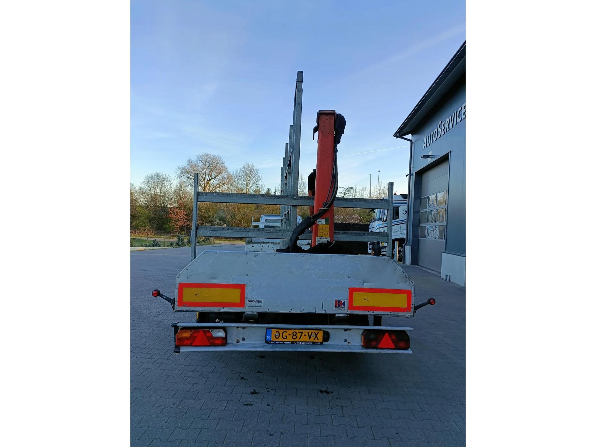 Foto 22 van Iveco Daily 35C18 BE COMBI - GESTUURDE OPLEGGER - PALFINGER KRAAN 4.5T RADIOGRAFISCH