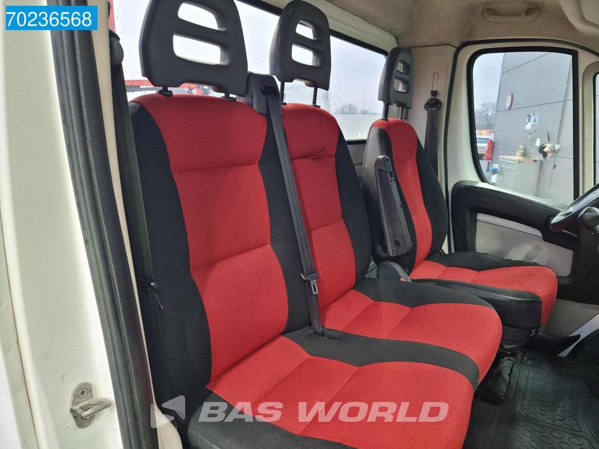 Foto 15 van Fiat Ducato 115PK Open laadbak met Kraan HMF202T2 Kranwagen Trekhaak Pickup Kraanwagen Trekhaak