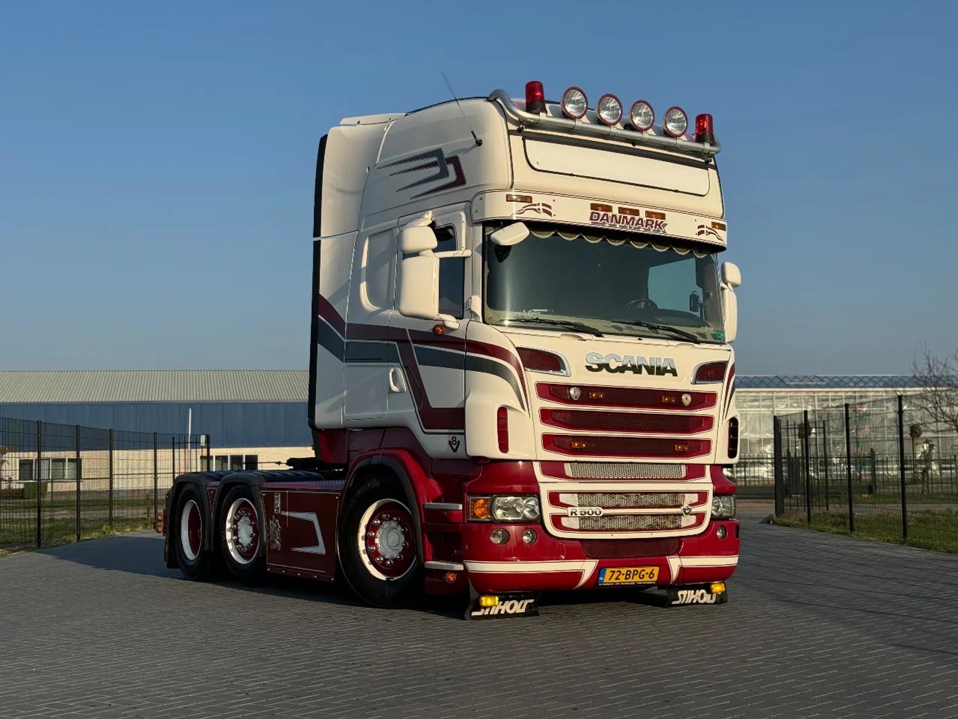 Foto 1 van Scania R500 V8 SHOWTRUCK, FULL AIR, SPECIAL INTERIOR, FULL FULL!