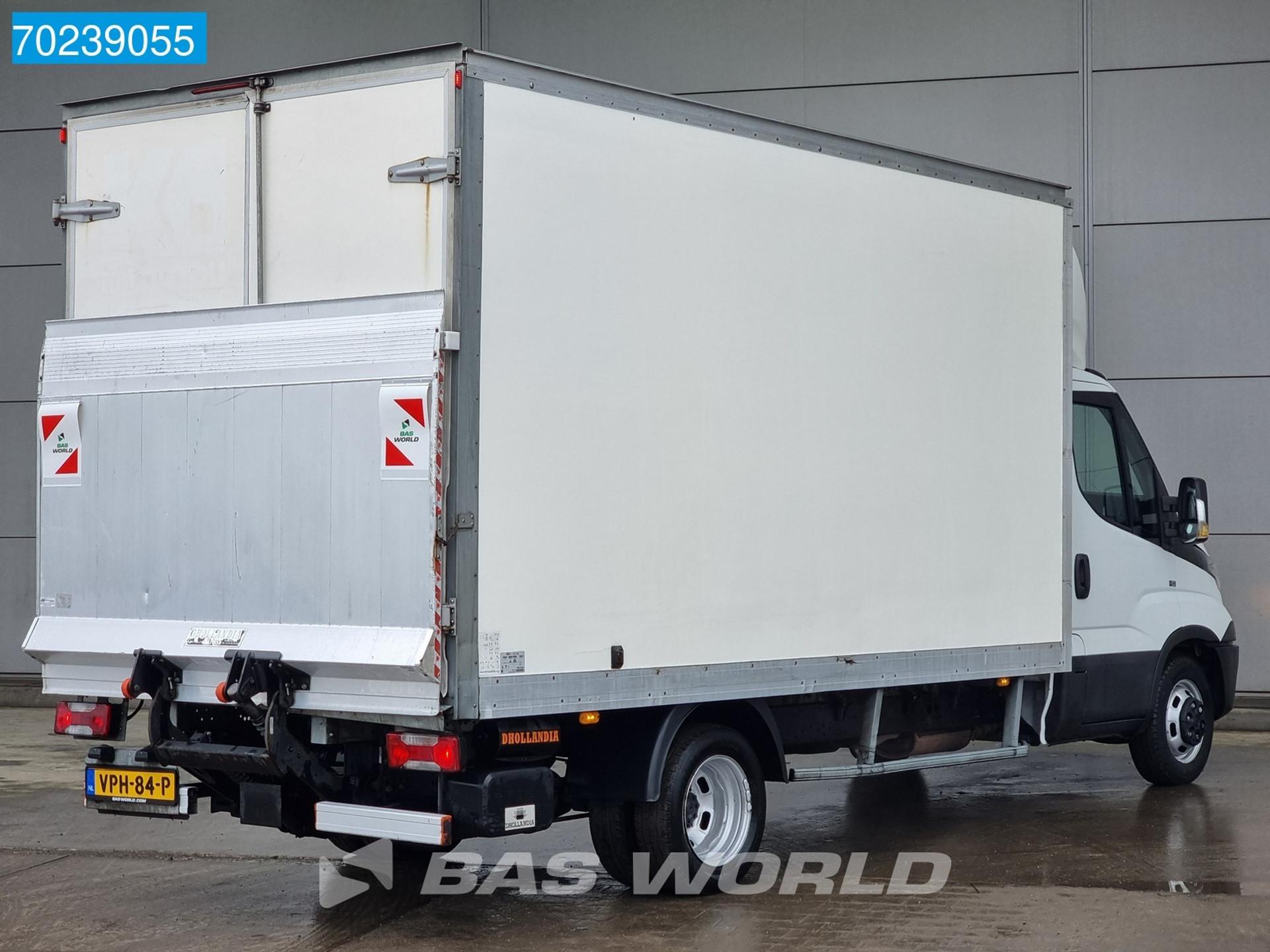 Foto 6 van Iveco 35C16 Euro6 Laadklep Bakwagen Airco Cruise Meubelbak Koffer Airco Cruise control