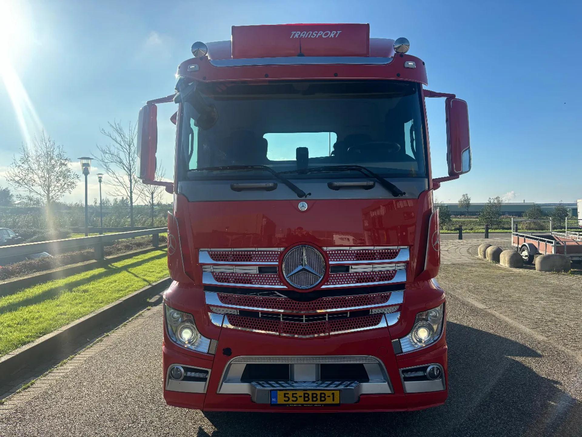Foto 10 van Mercedes-Benz Actros 1842 LS 2012 415.000KM Xenon Nederlandse Truck