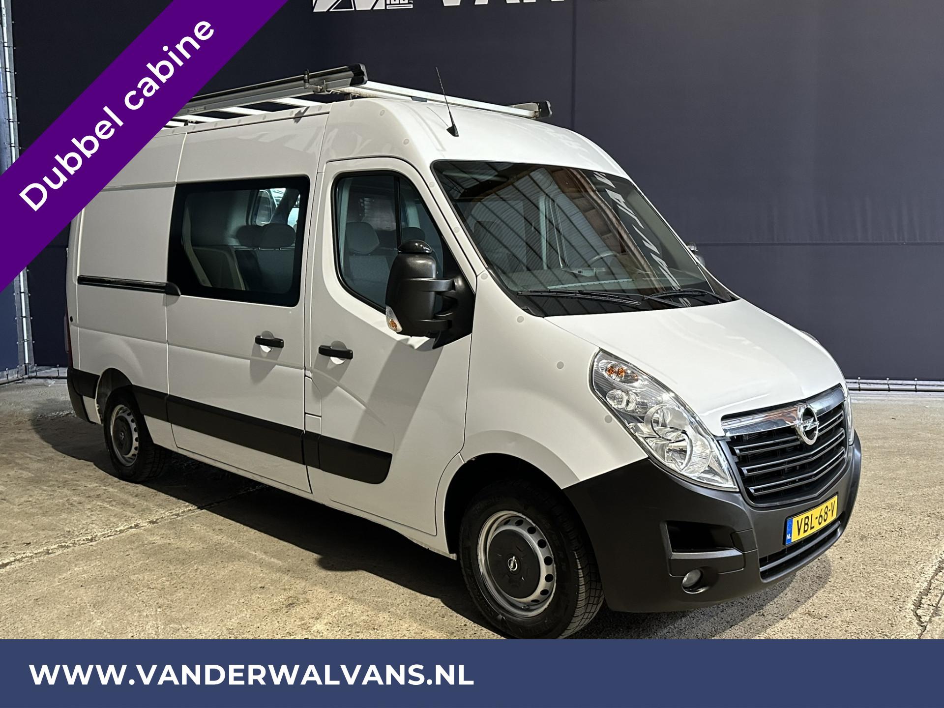 Foto 12 van Opel Movano 2.3 Turbo 145pk L2H2 Dubbele cabine Euro6 Airco | Imperiaal | Omvormer | 2500kg Trekhaak