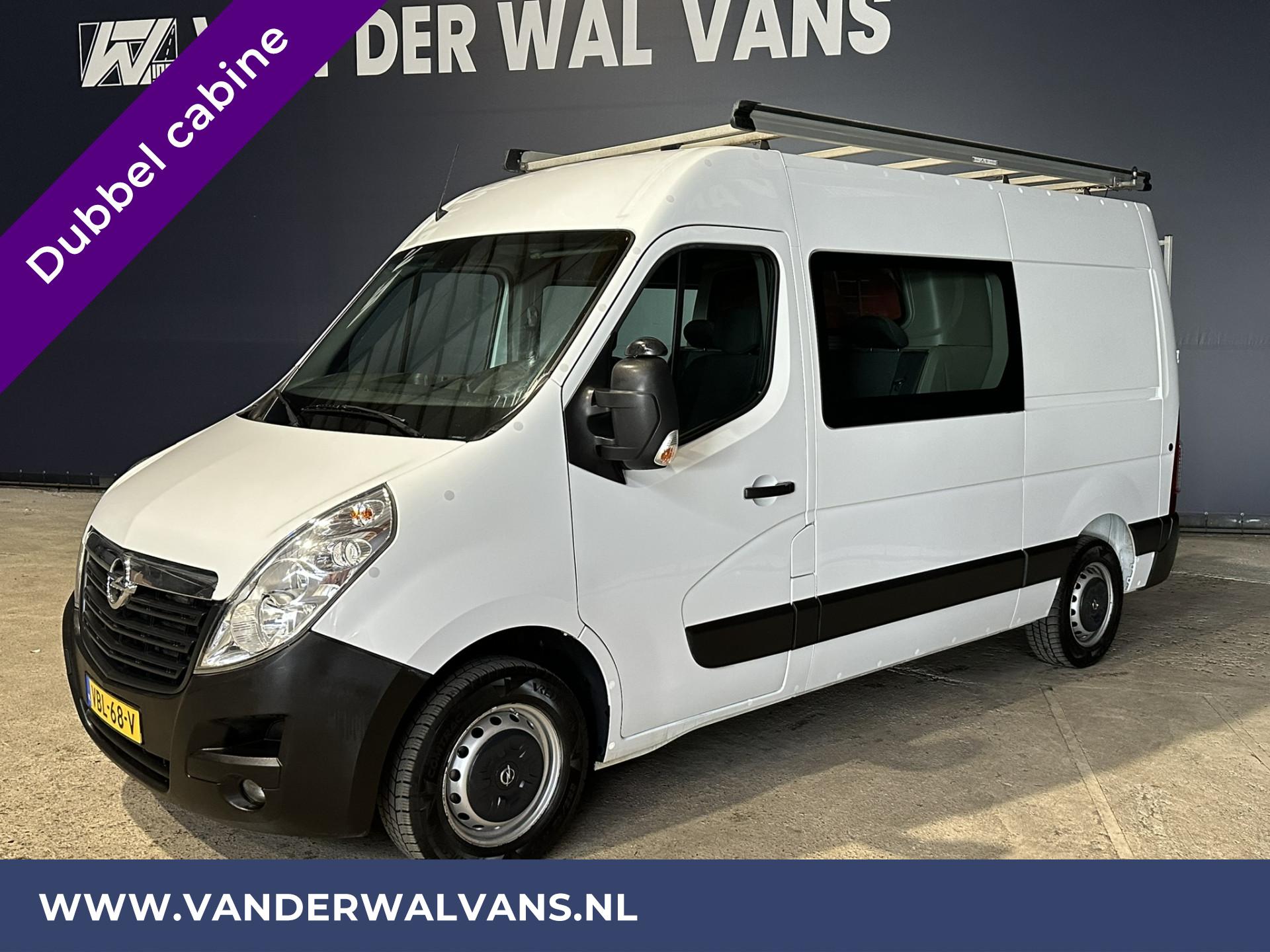 Foto 6 van Opel Movano 2.3 Turbo 145pk L2H2 Dubbele cabine Euro6 Airco | Imperiaal | Omvormer | 2500kg Trekhaak