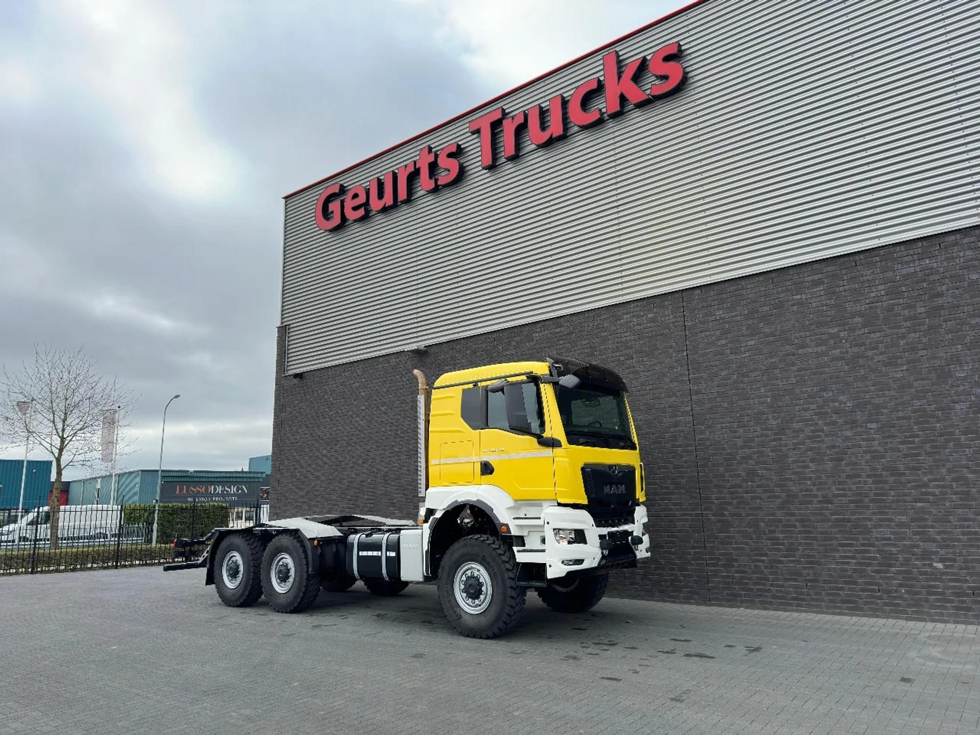 Foto 6 van MAN TGS 33.540 6X6 BB CH HEAVY DUTY CHASSIS CABINE/NIEUW/NEUE/NEW