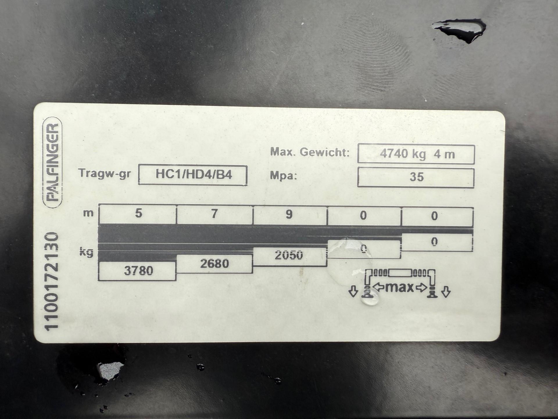 Foto 11 van DAF XF 480 FAW Telescopisch T 24 SLD 5 / systeemlengte 5850 mm