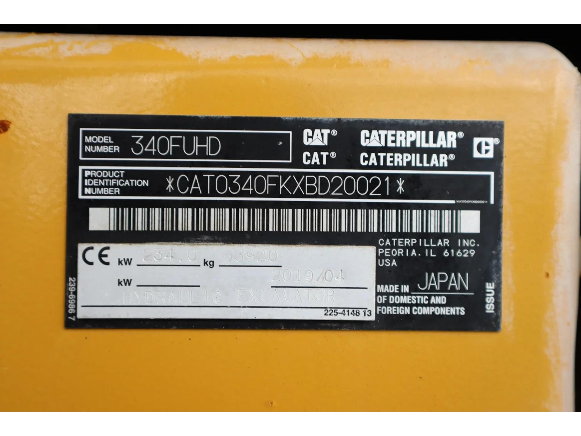 Foto 20 van Caterpillar 340 F UHD | 23 M | 2X BOOM | EXT. UC | OILQUICK | ABBRUCH