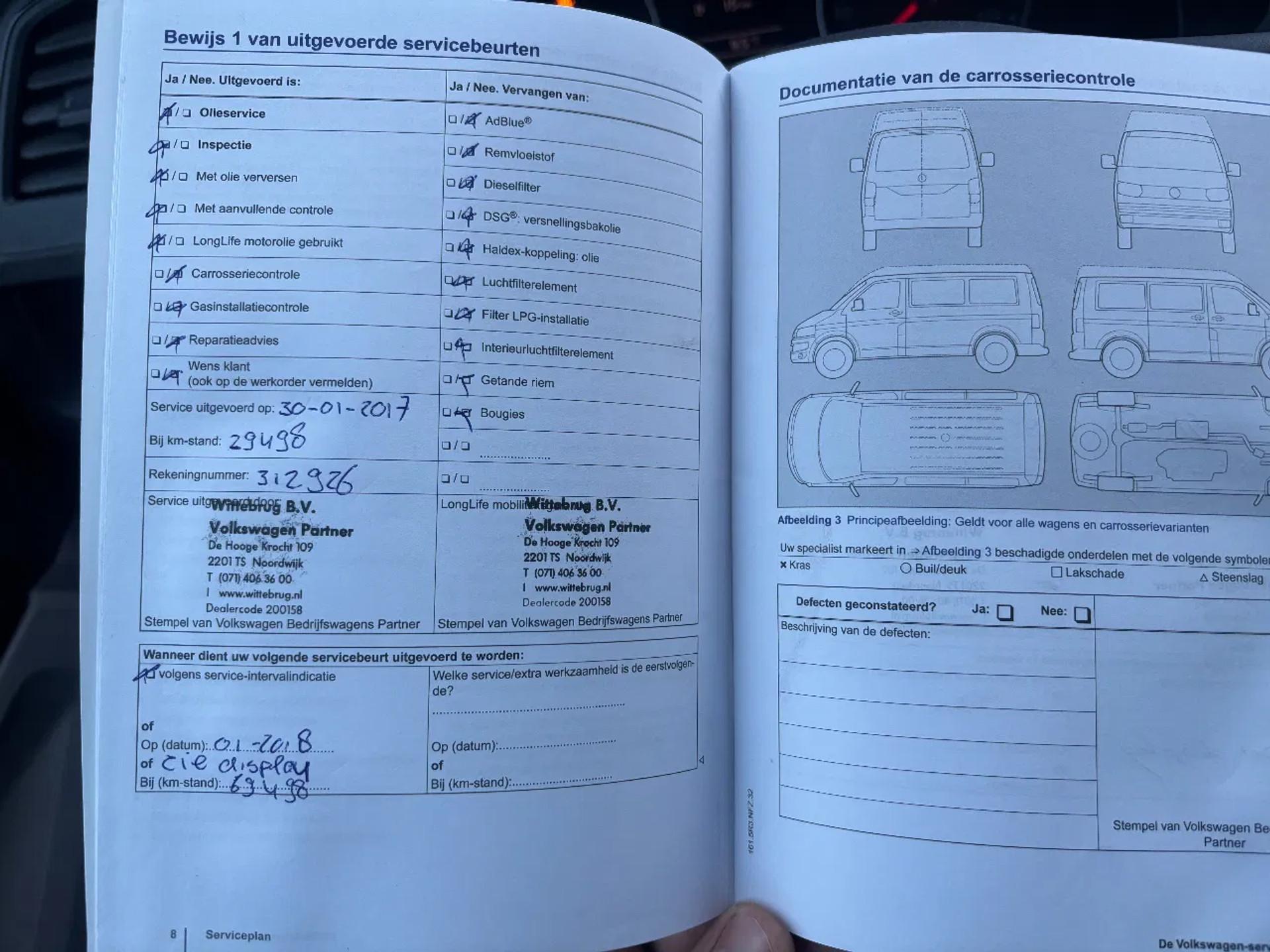 Foto 18 van Volkswagen 2.0TDI L2H1 Airco Navi 3 Zits