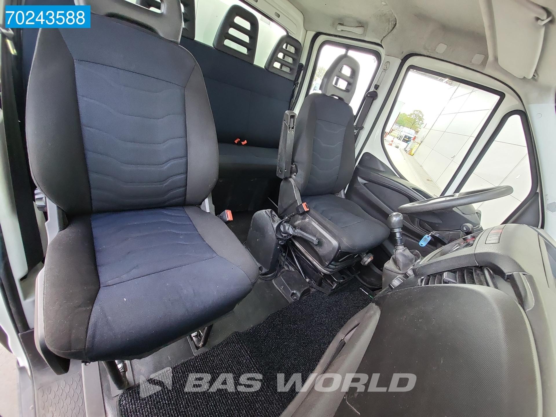 Foto 11 van Iveco Daily 35C12 Kipper met Kist Dubbel Cabine Euro6 3500kg trekhaak Tipper Benne Kieper Dubbel cabine Trekhaak