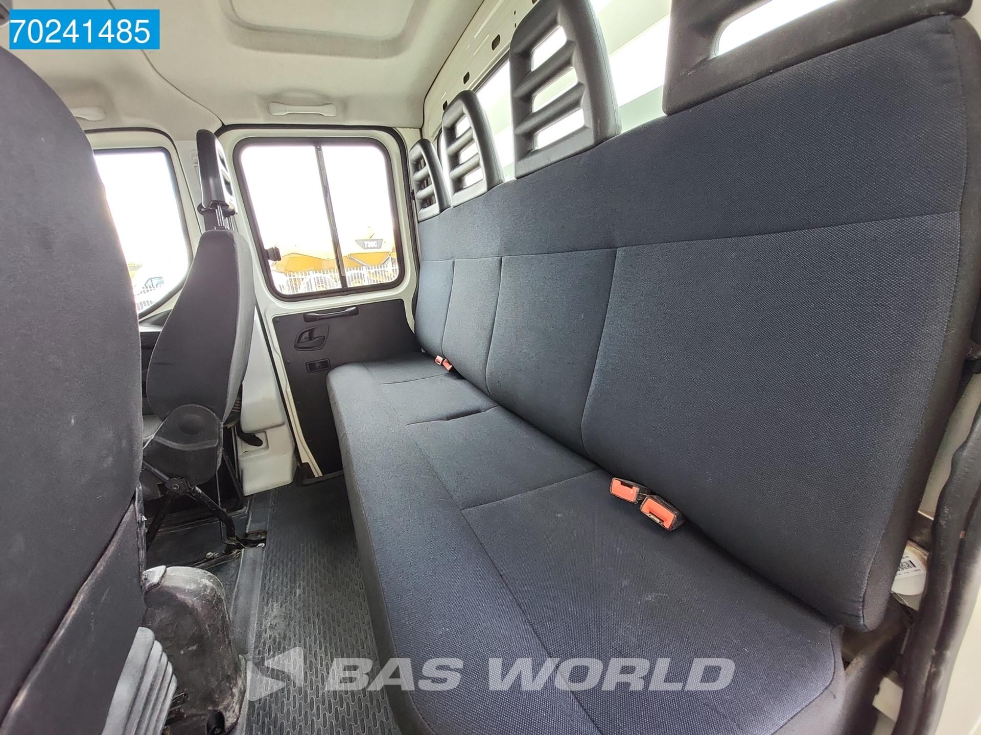 Foto 13 van Iveco Daily 35C12 Euro6 Dubbel Cabine Kipper 3500kg trekhaak Tipper Benne Kieper Dubbel cabine Trekhaak