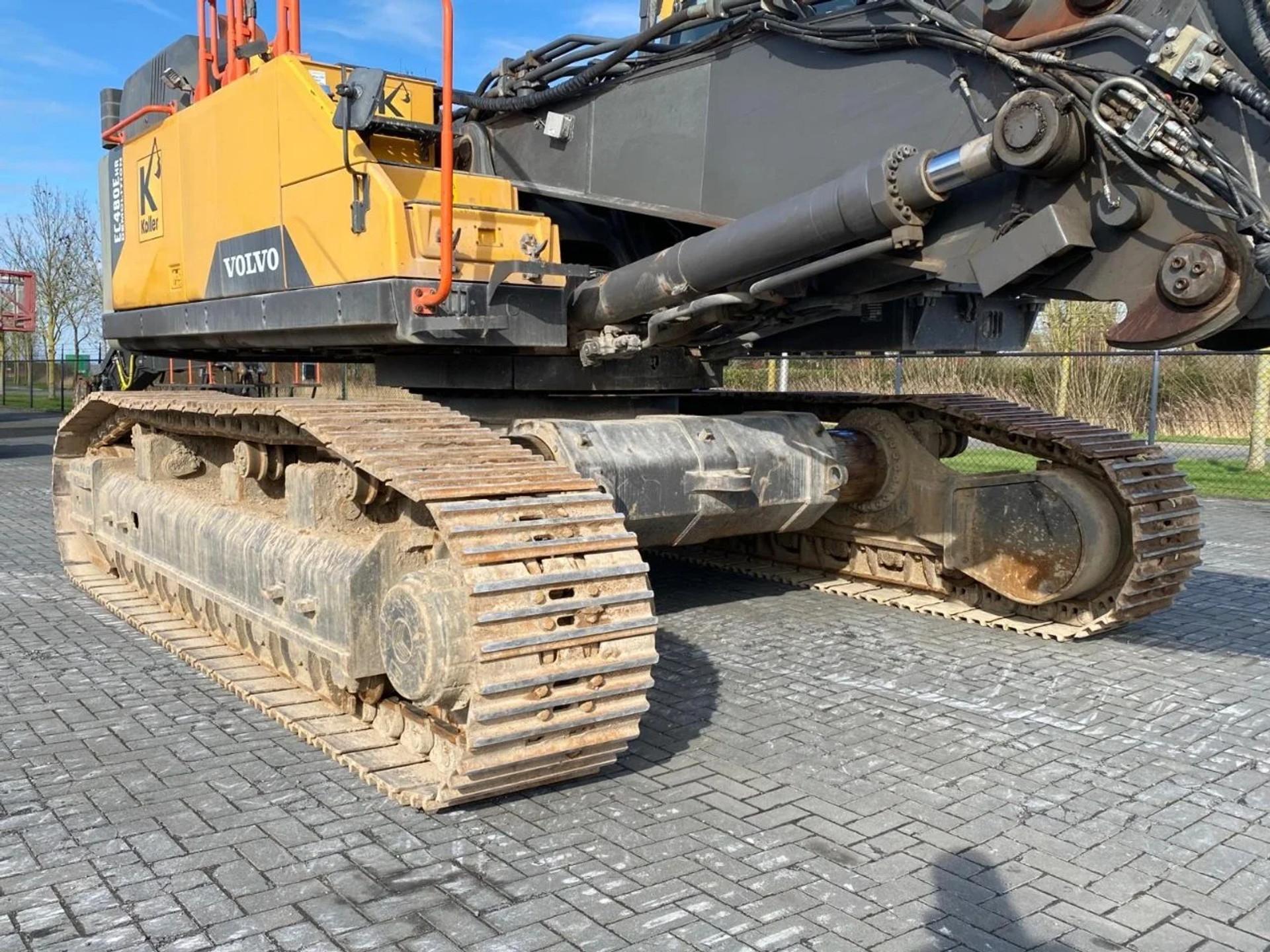 Foto 10 van Volvo EC 480 EHR | 28 METER | 2X BOOM | EXT U/C | DEMOLITION | ABBRUCH