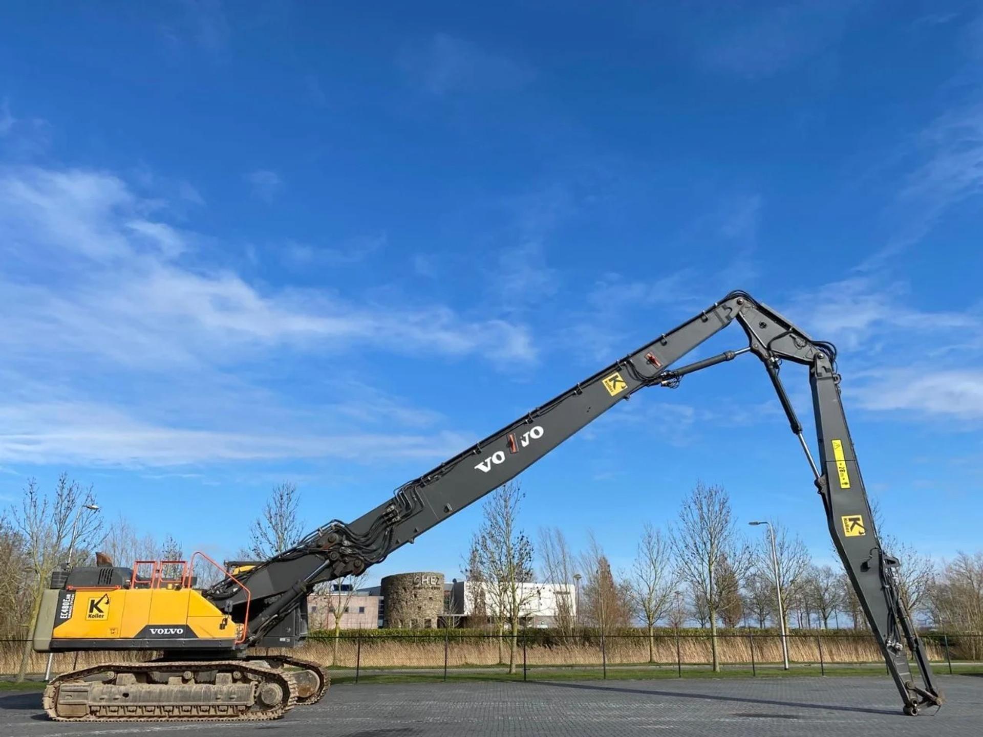 Foto 4 van Volvo EC 480 EHR | 28 METER | 2X BOOM | EXT U/C | DEMOLITION | ABBRUCH