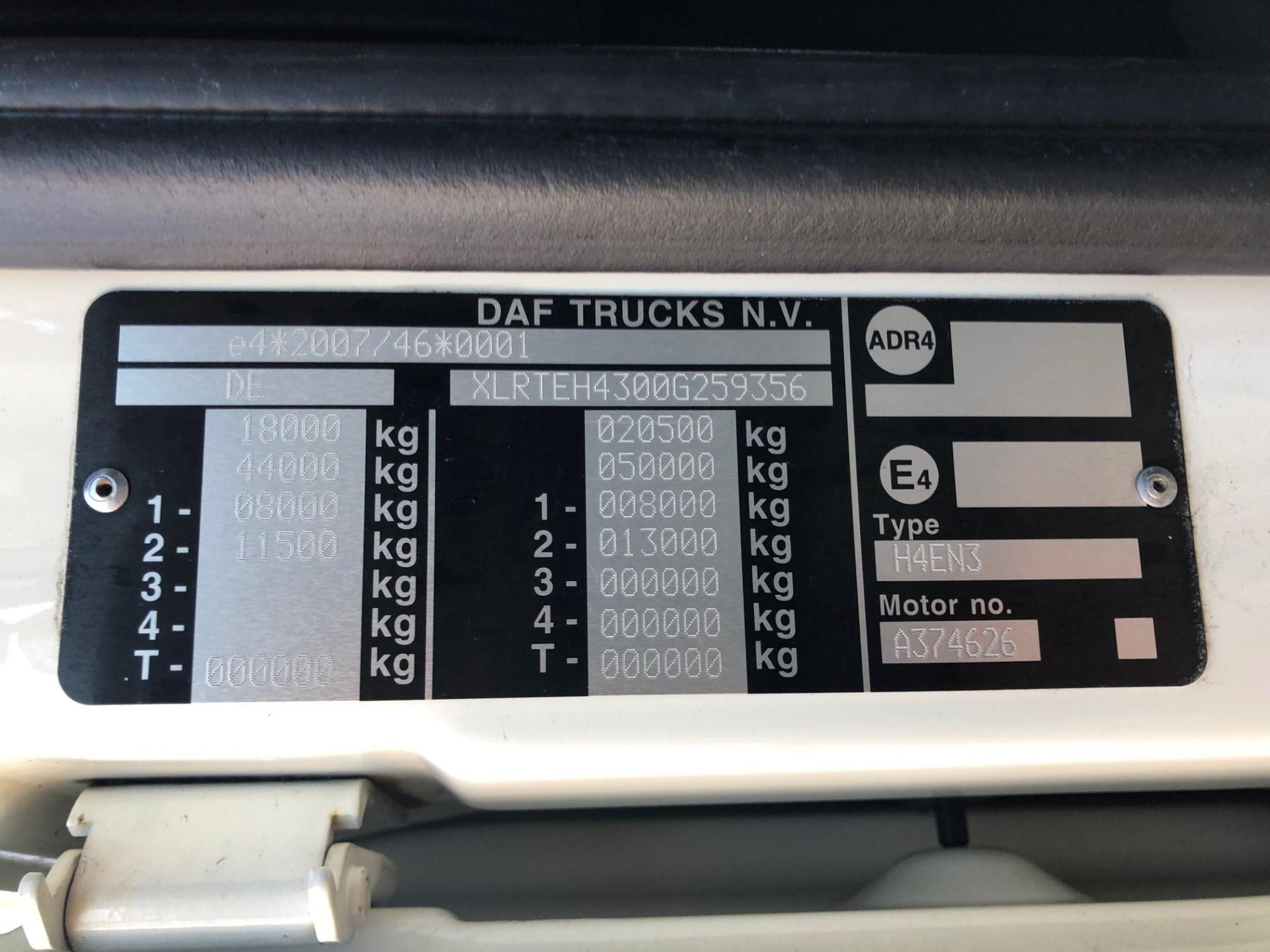 Foto 17 van DAF XF 480 FT