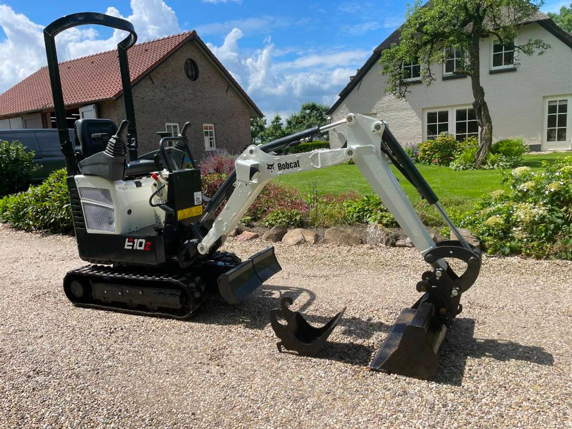 Foto 3 van Bobcat E10Z Minigraver / Mini Graver