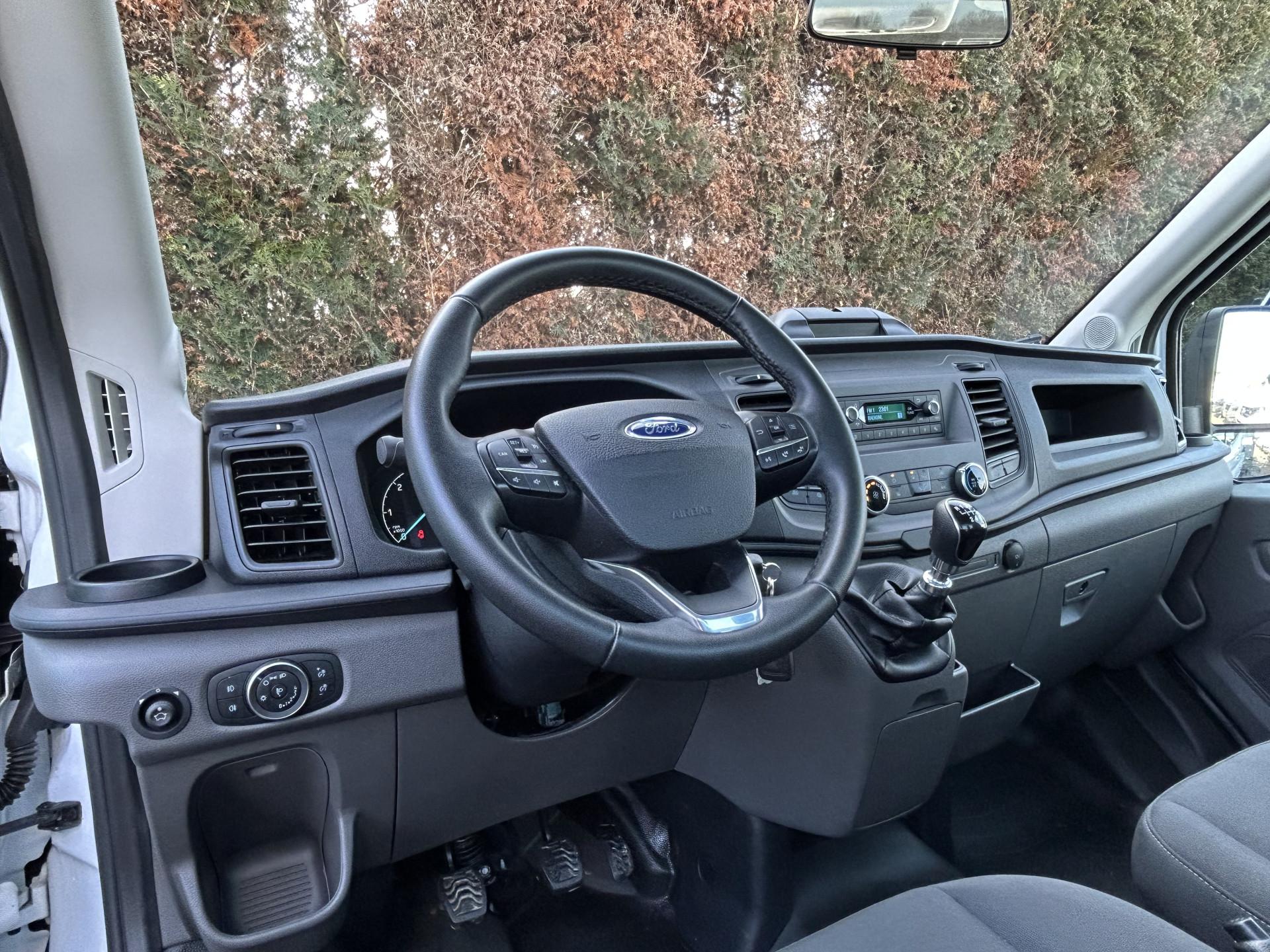 Foto 6 van Ford 350 2.0 TDCI 130 PK WB 395 / 4.408 KM !! / LANGE UITVOERING PICK UP / 1e EIG. / AIRCO / CRUISE / 2.800 KG AHG