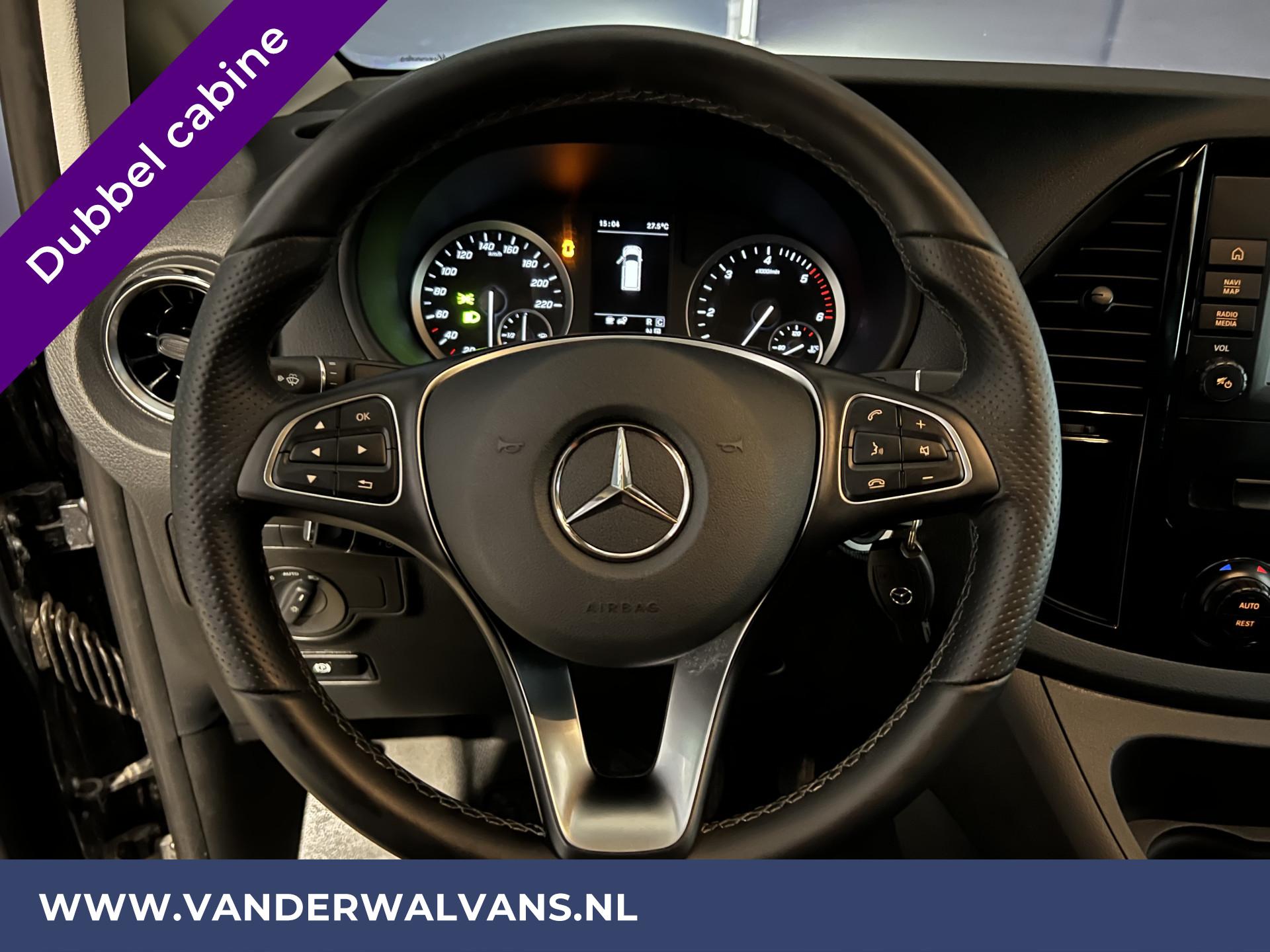 Foto 19 van Mercedes-Benz Vito 119 CDI 191pk 9G Tronic Automaat L2H1 Dubbele Cabine Euro6 Airco | 5-zits | LED