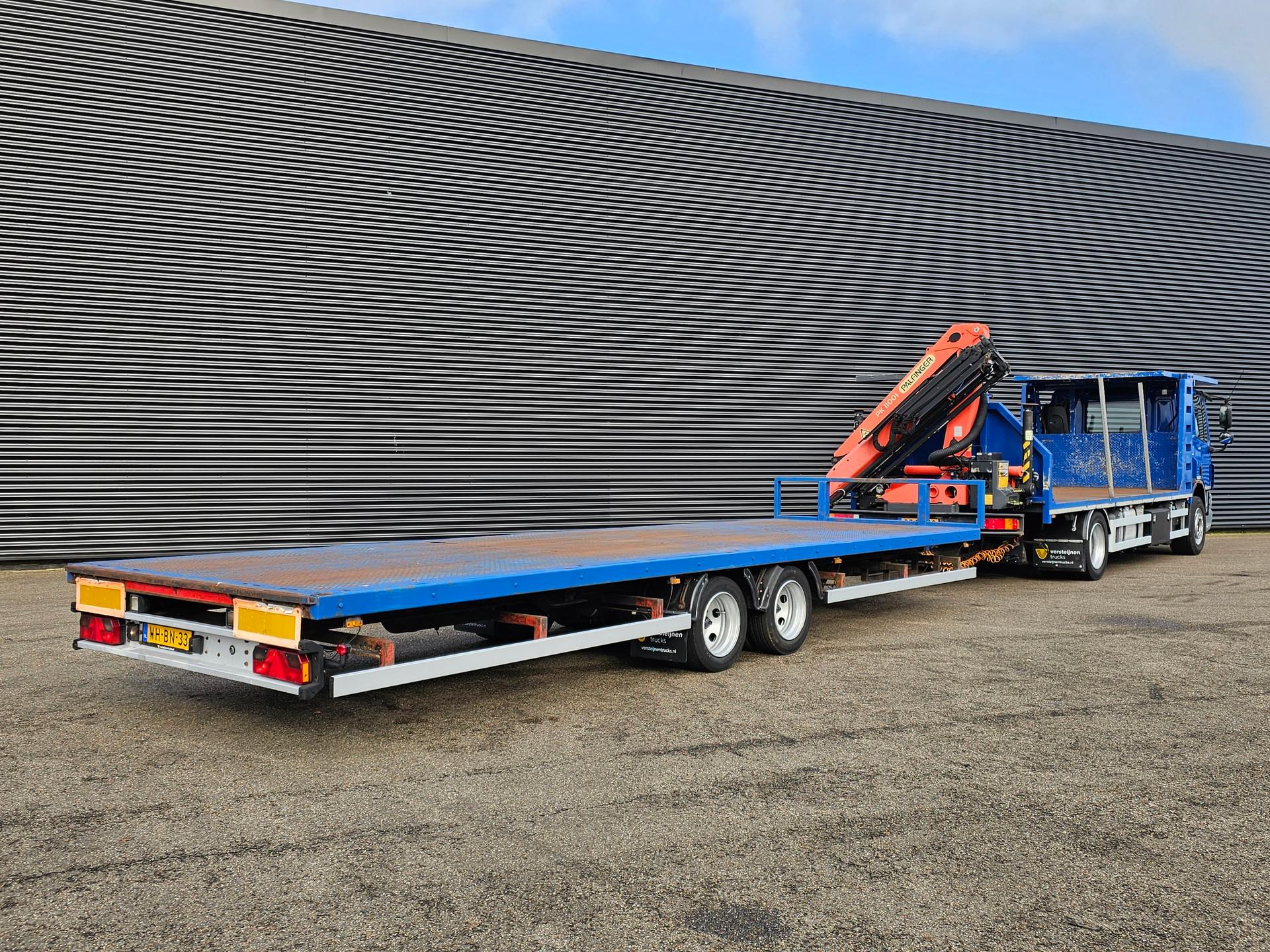 Foto 11 van DAF CF 75.310 / PALFINGER CRANE + TRAILER
